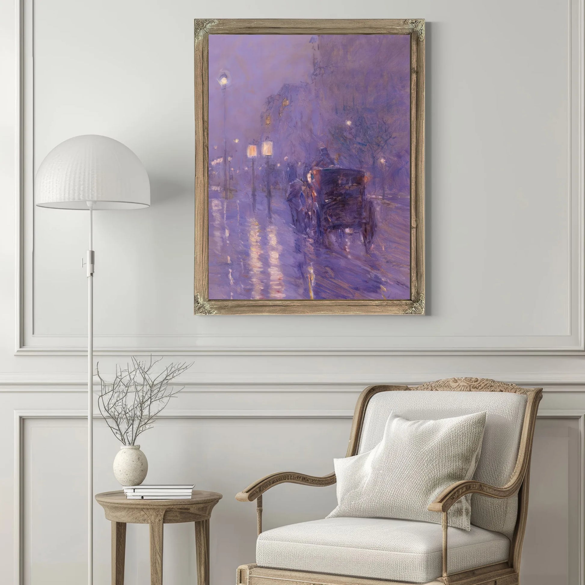 Rainy Midnight By Childe Hassam Fine Art Print