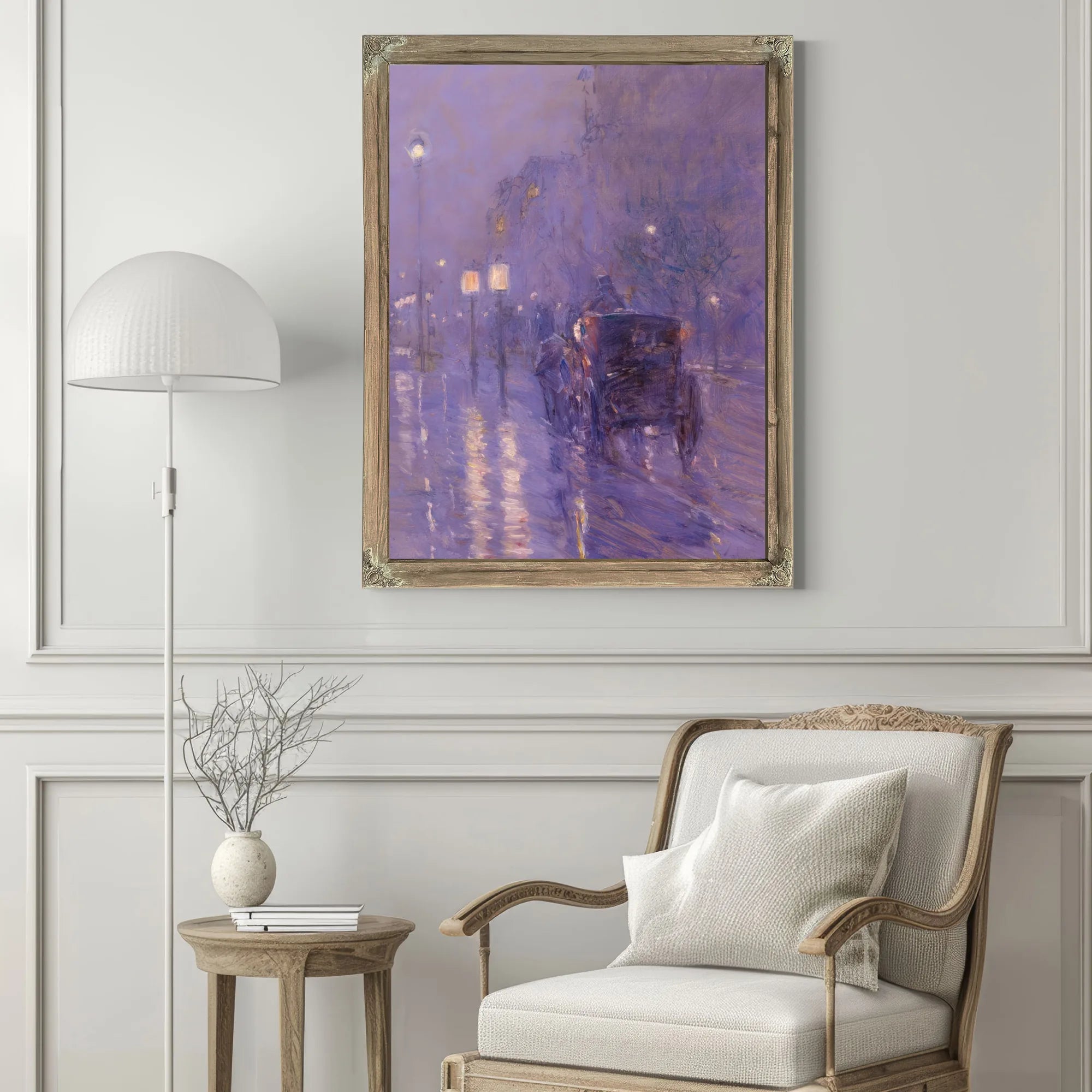 Rainy Midnight By Childe Hassam Fine Art Print