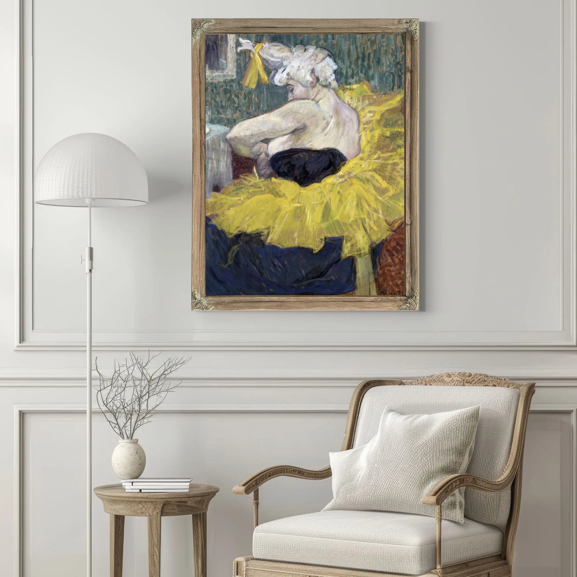 The Clown Cha U Kao By Henri Marie Raymond De Toulouse Lautrec Monfa Fine Art Print