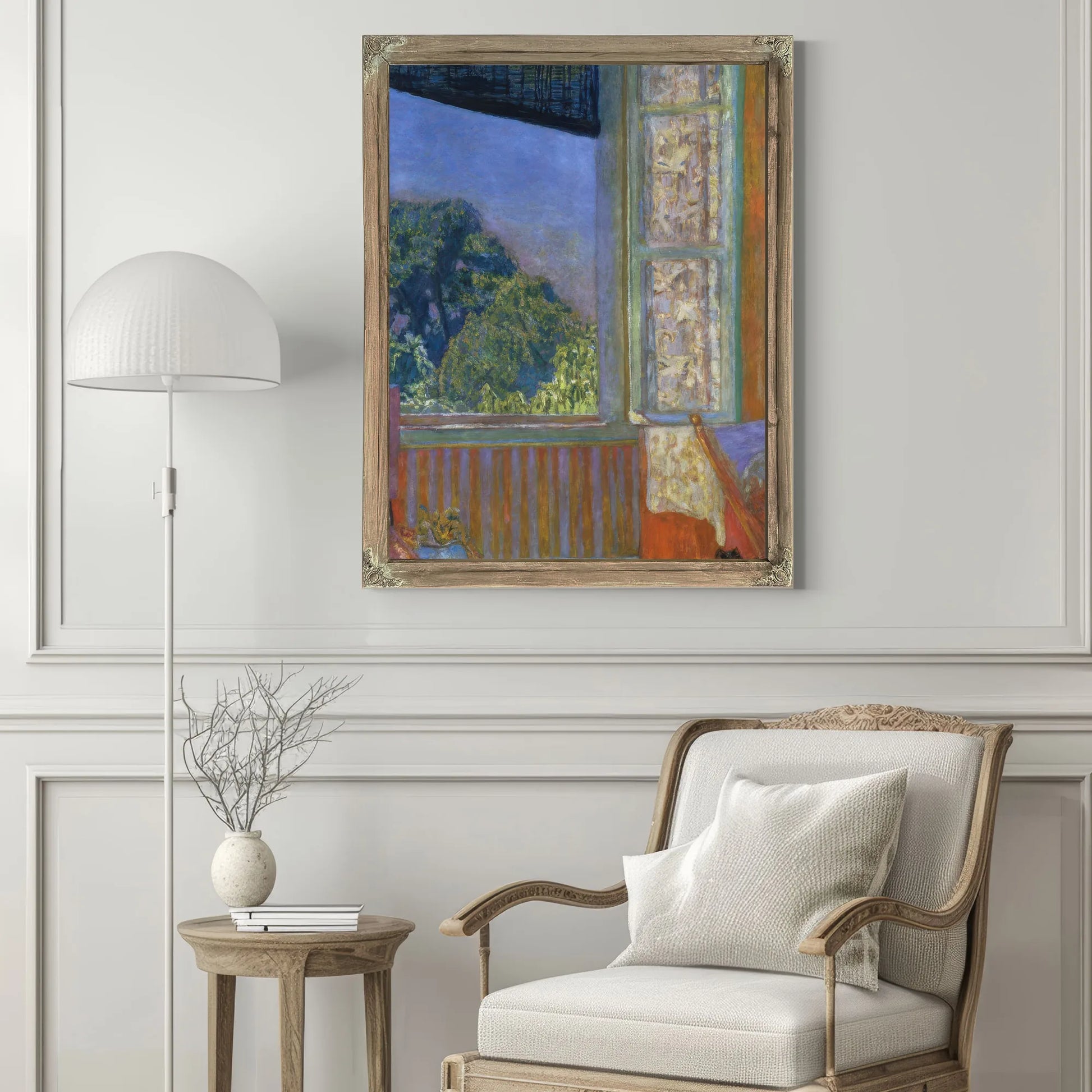 The Open Window By Pierre Bonnard Fine Art Print