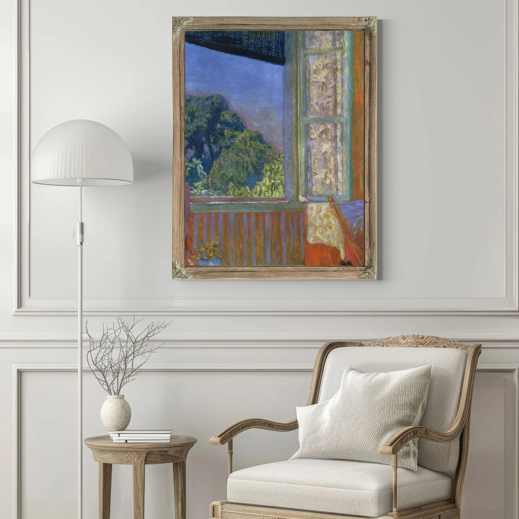 The Open Window By Pierre Bonnard Fine Art Print