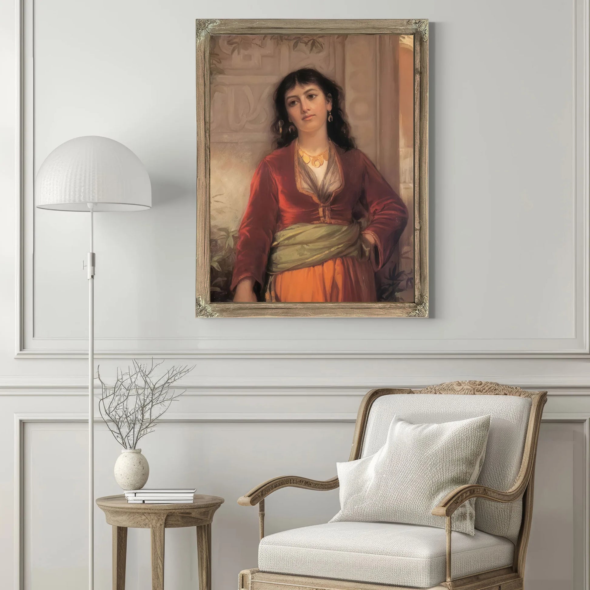The Unwelcome Companion A Street Scene In Cairo By John Waterhouse Fine Art Print