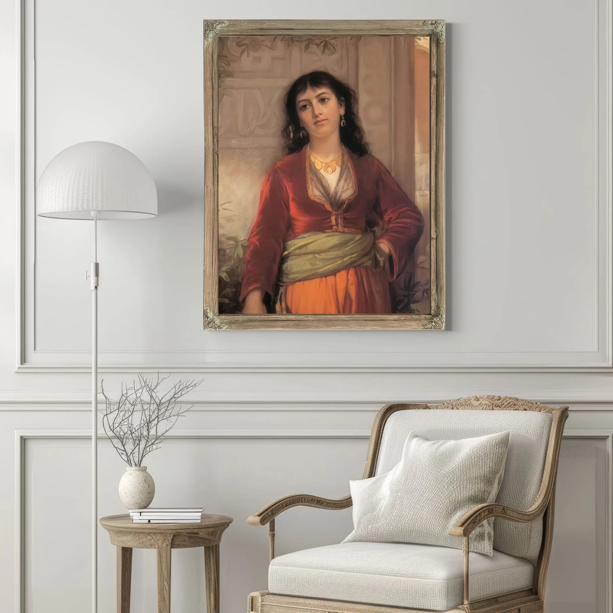 The Unwelcome Companion A Street Scene In Cairo By John Waterhouse Fine Art Print