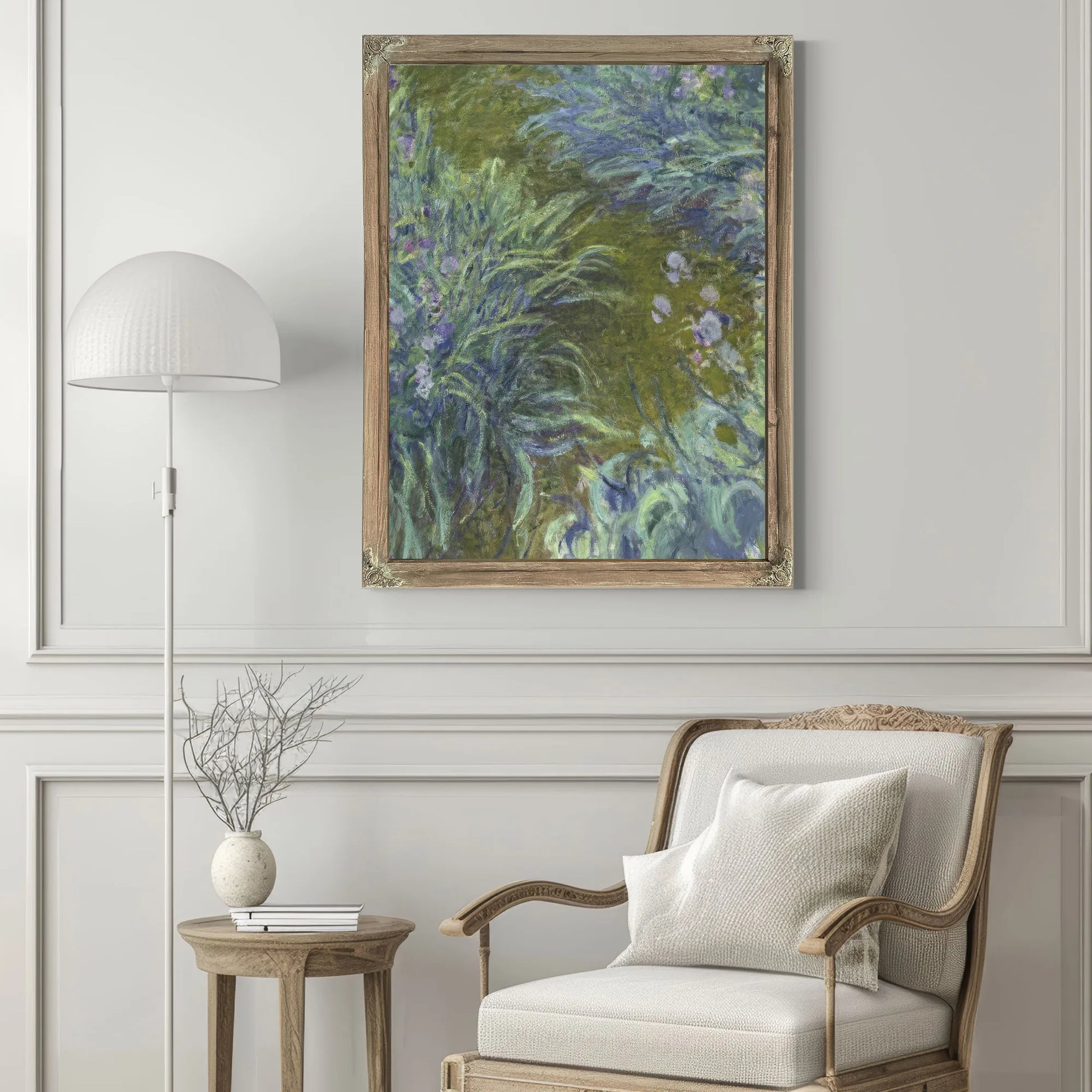 Irises By Claude Monet Fine Art Print
