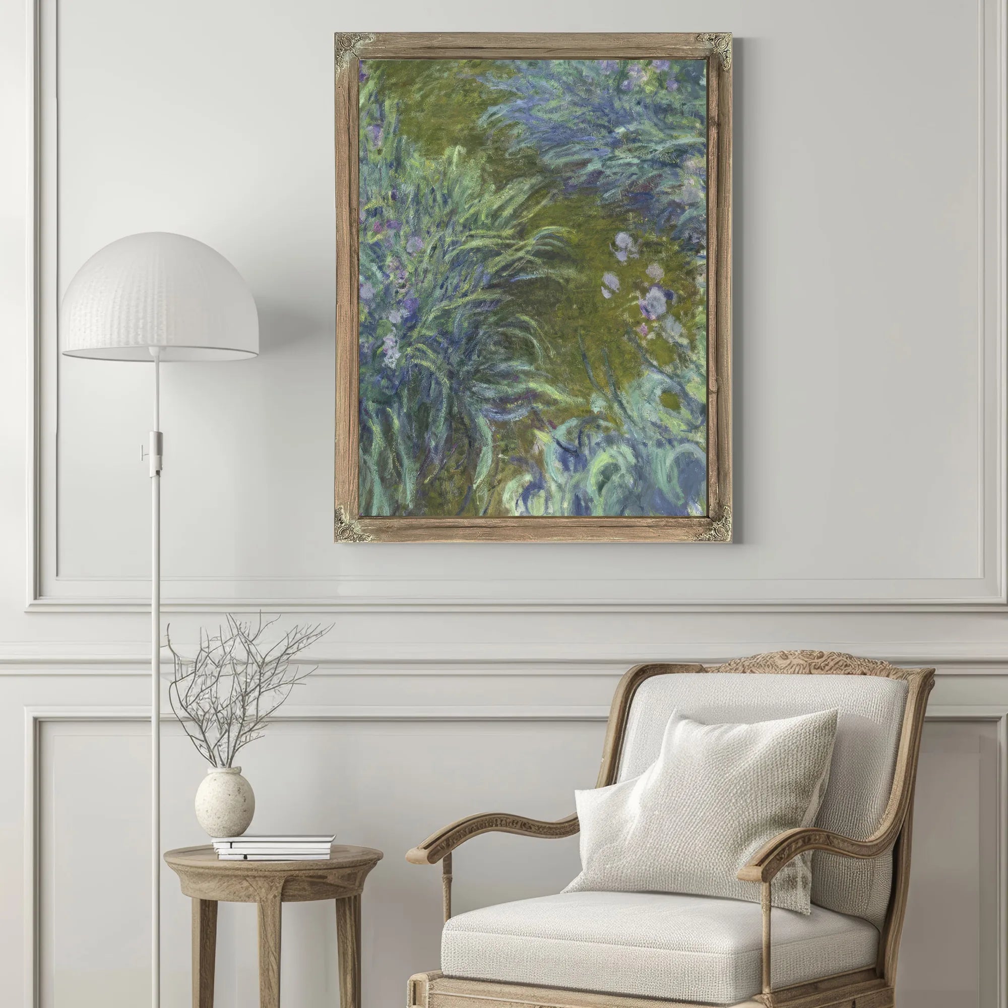 Irises By Claude Monet Fine Art Print