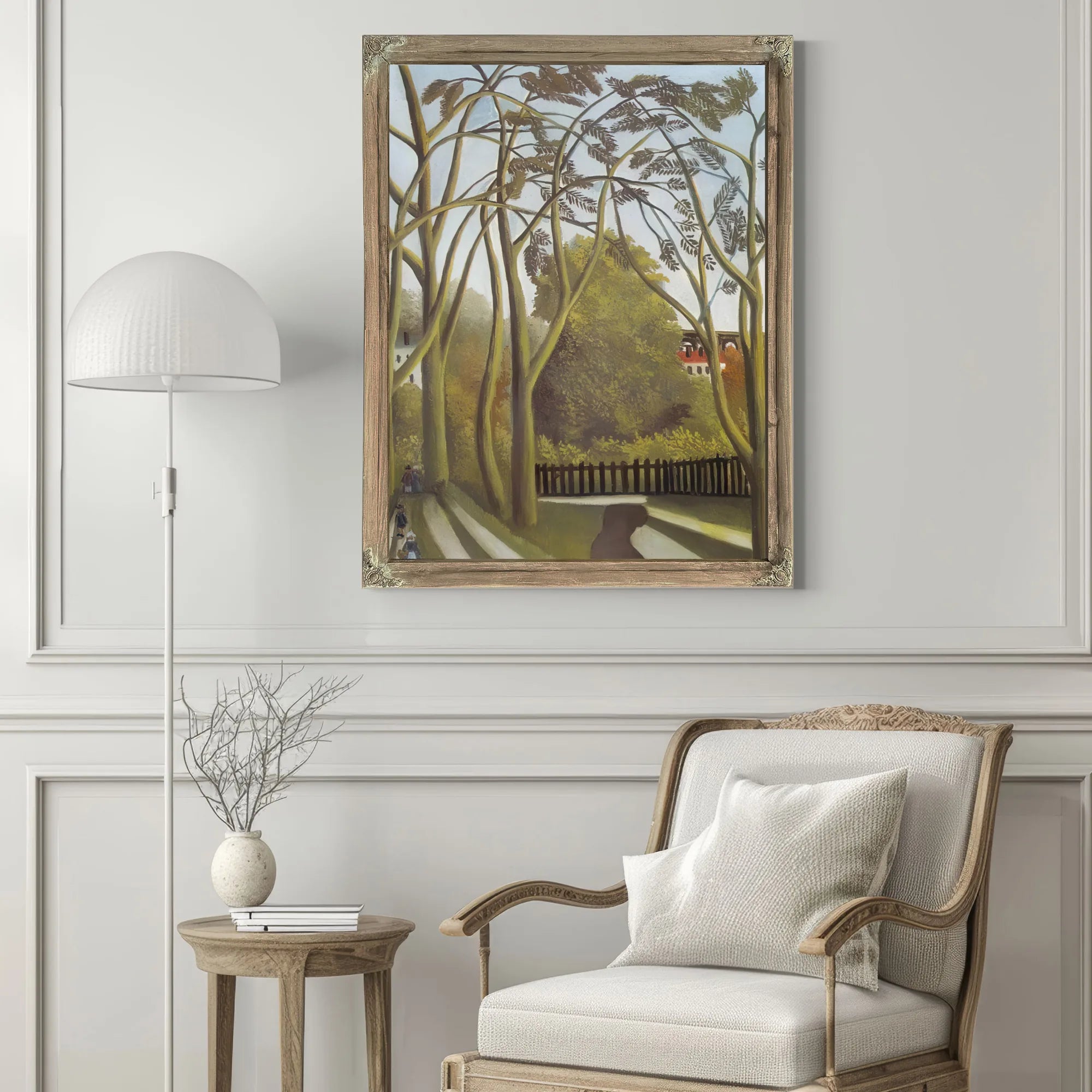 Spring In The Bievre Valley1909 By Henri Rousseau Fine Art Print