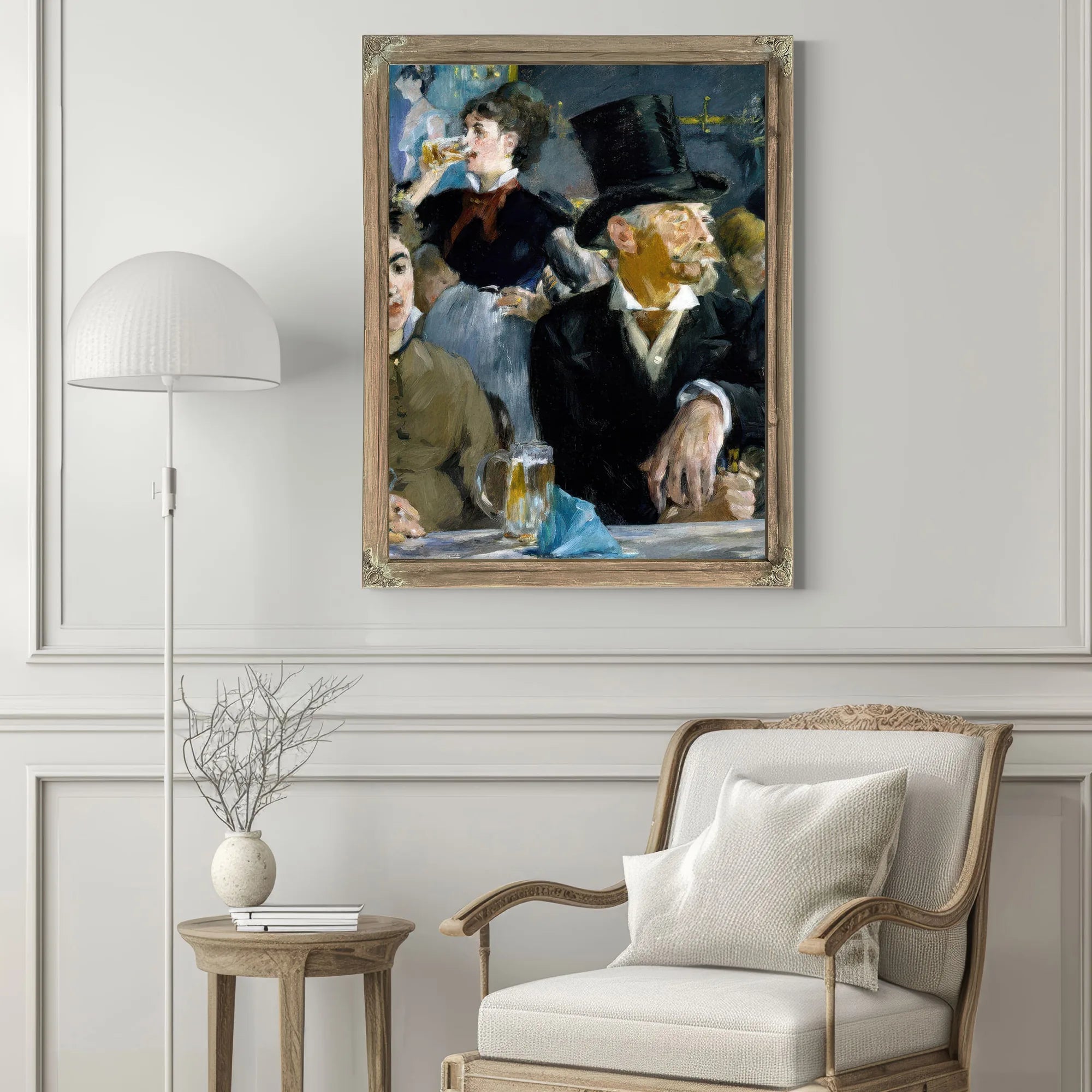 The Cafe Concert 1878 Oil On Canvas 4730X5810Mm The Walters Art Museum By Edouard Manet Fine Art Print
