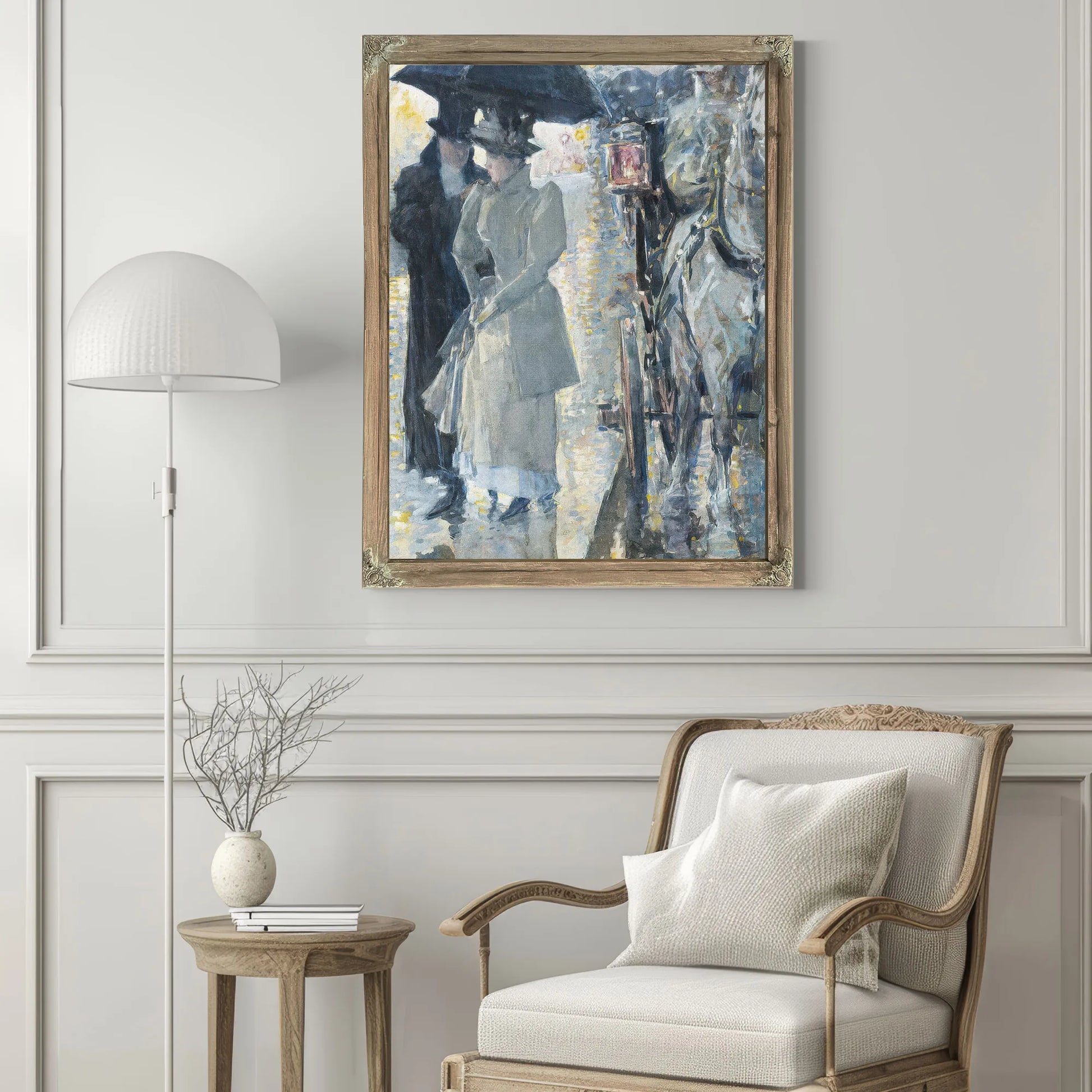 Rainy Day, New York By Childe Hassam Fine Art Print