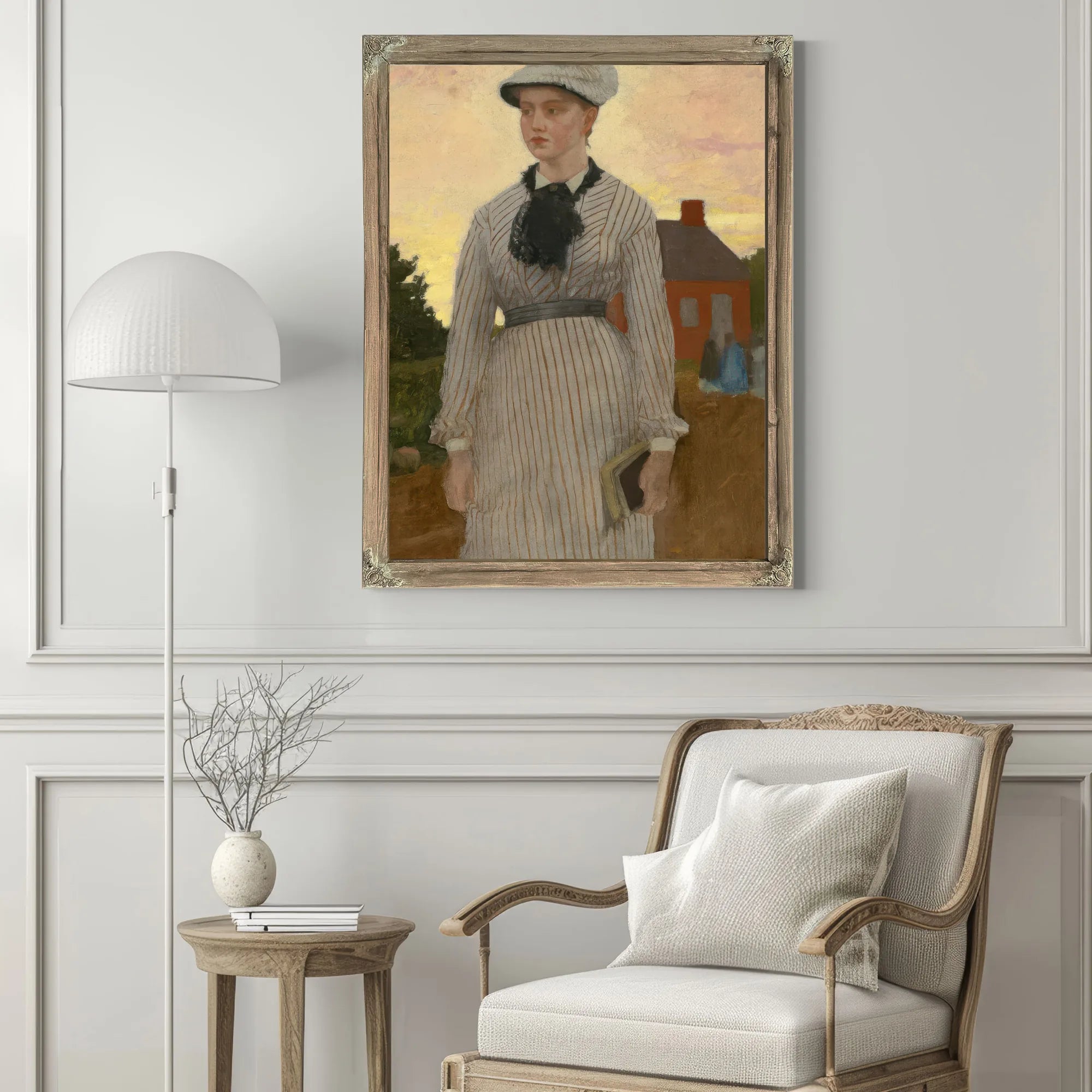The Red School House By Winslow Homer Fine Art Print
