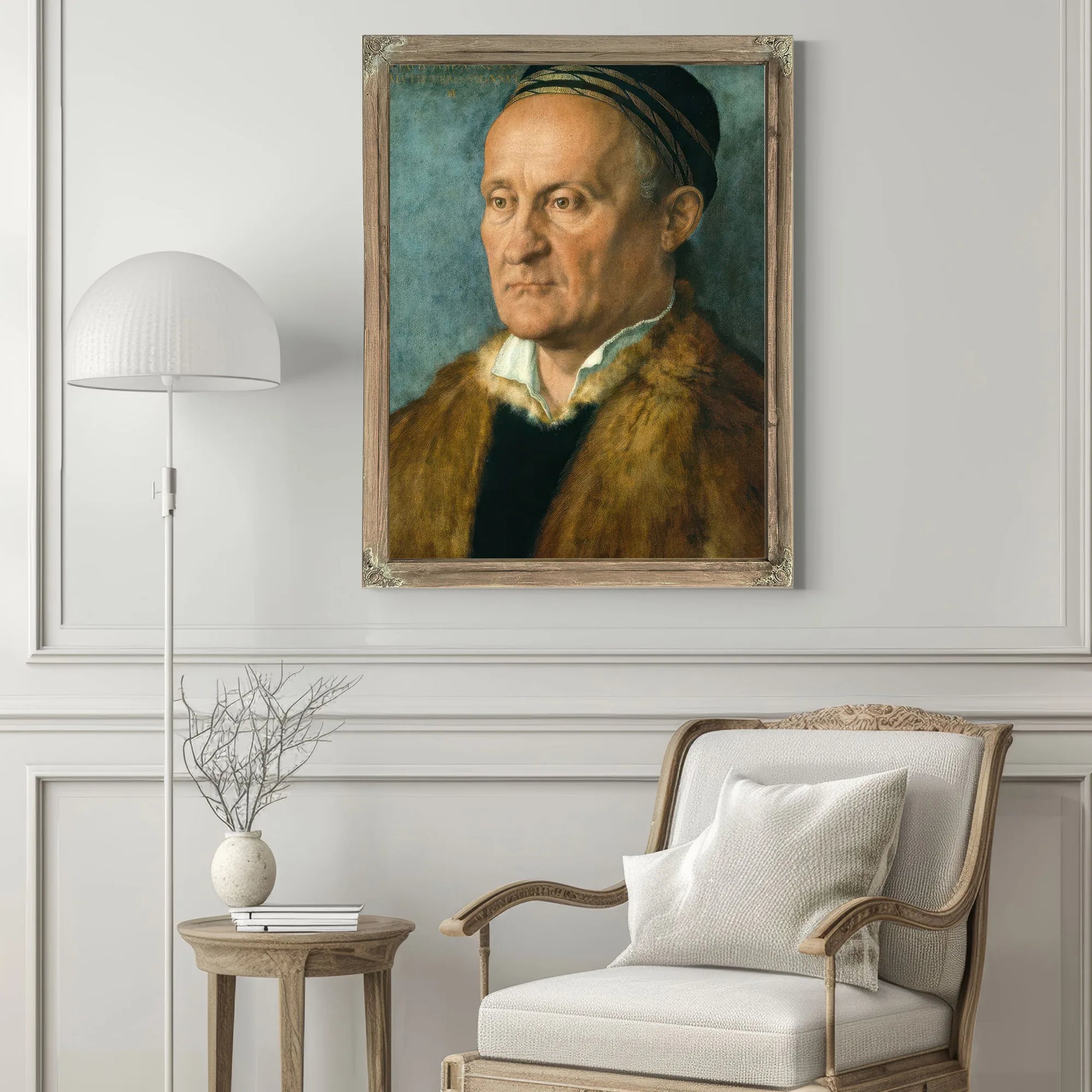 Portrait Of Jakob Muffel 1526 By Albrecht Durer Fine Art Print