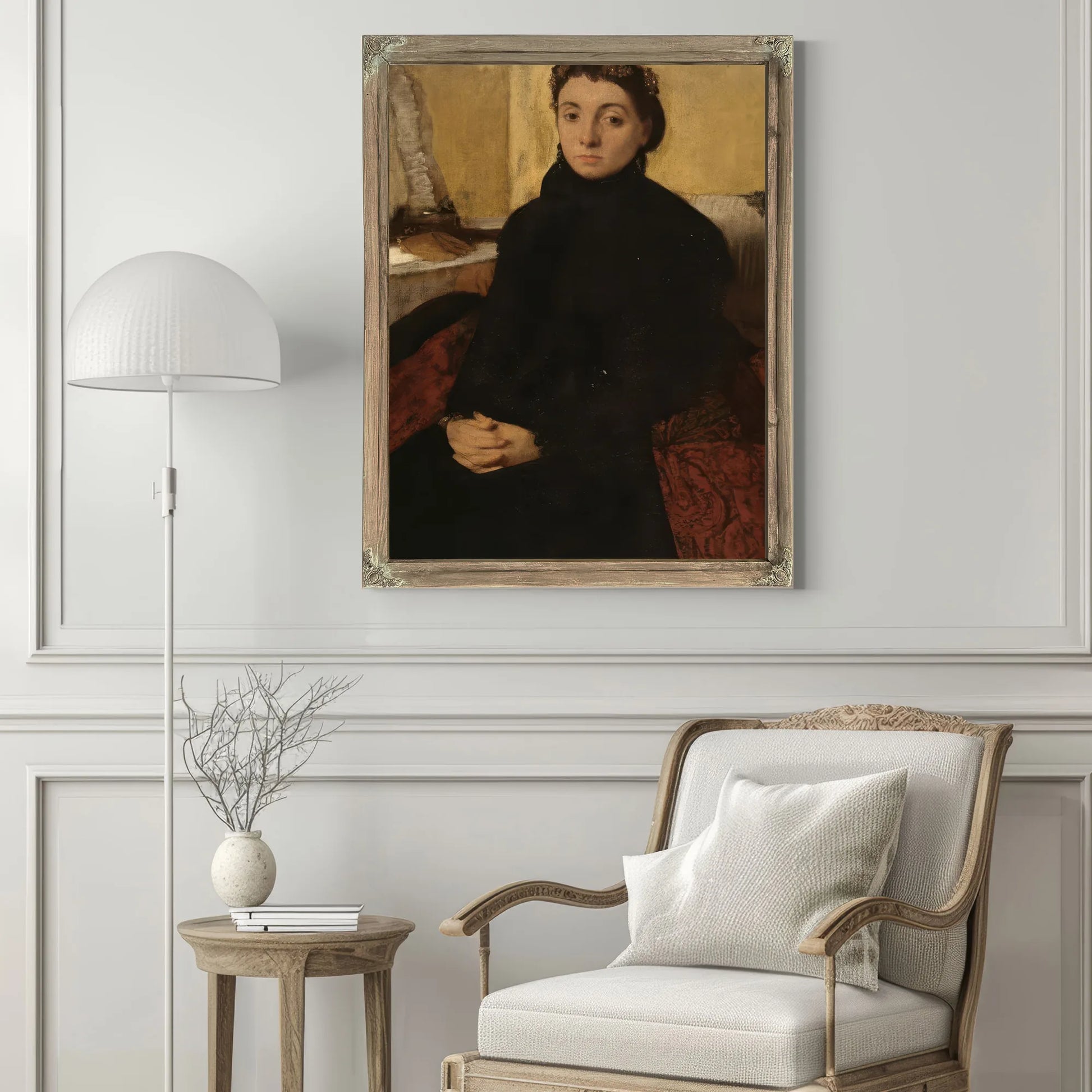Madame Gaujelin By Edgar Degas Fine Art Print