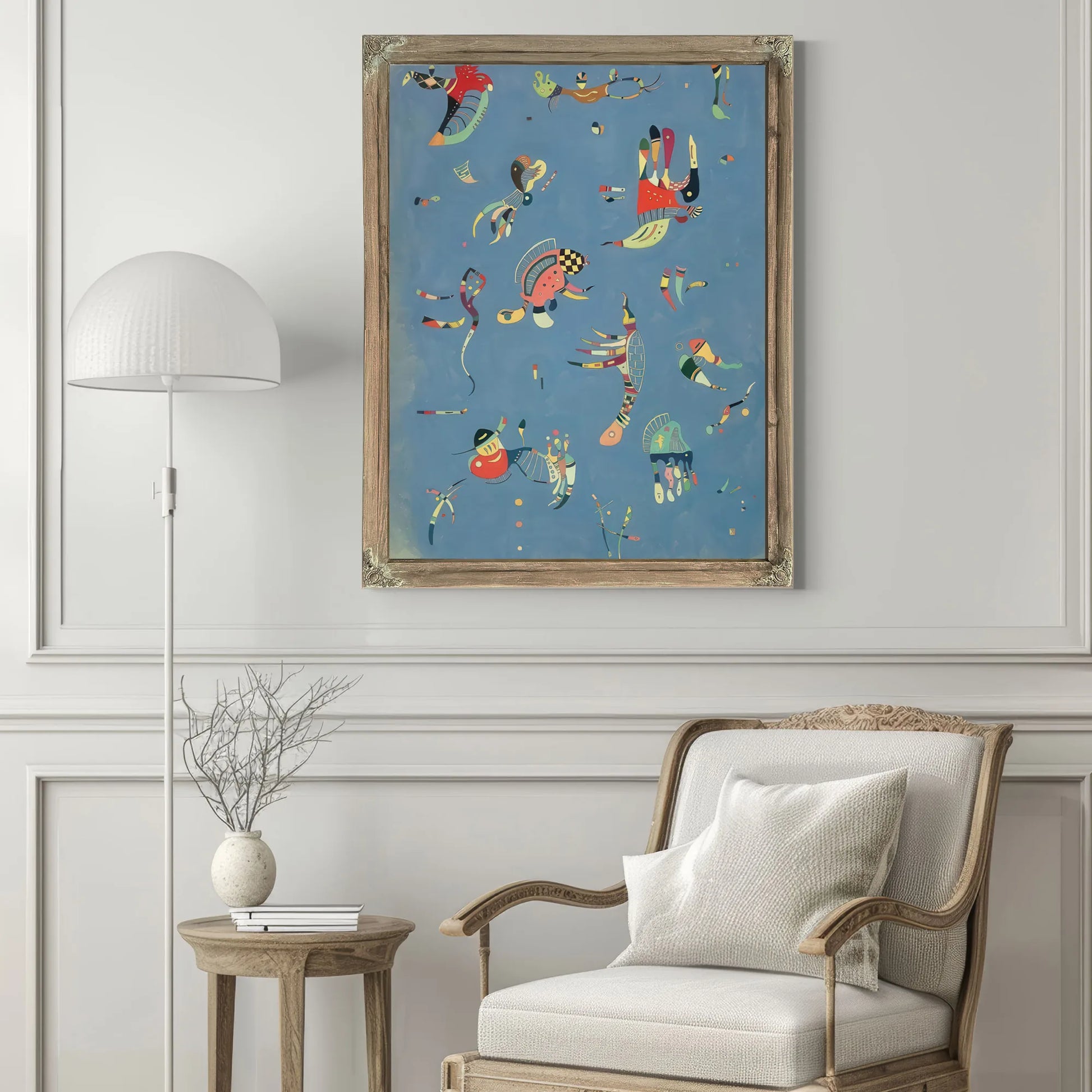 Sky Blue 1940 By Wassily Kandinsky Fine Art Print