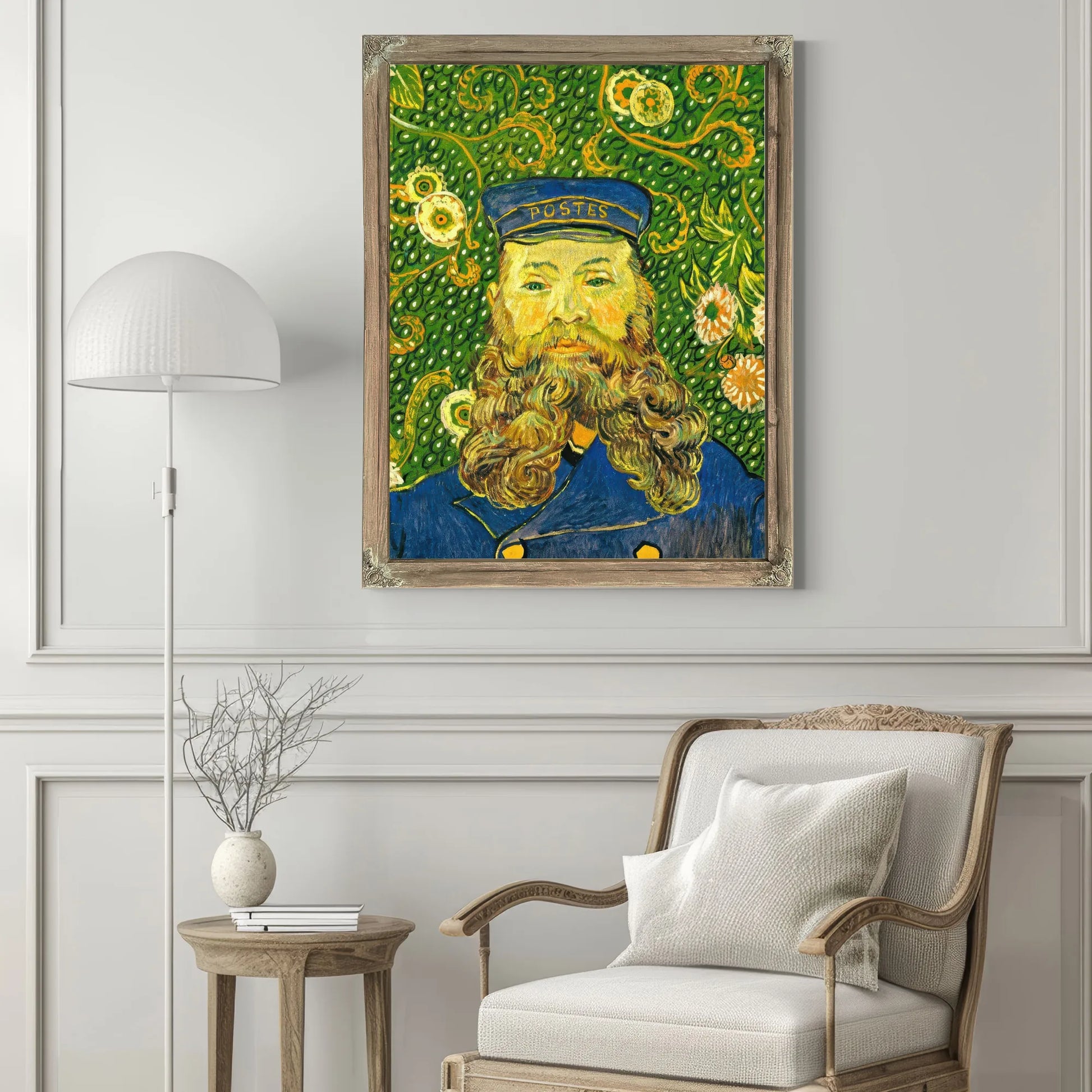Portrait Of Joseph Roulin By Vincent Van Gogh Fine Art Print