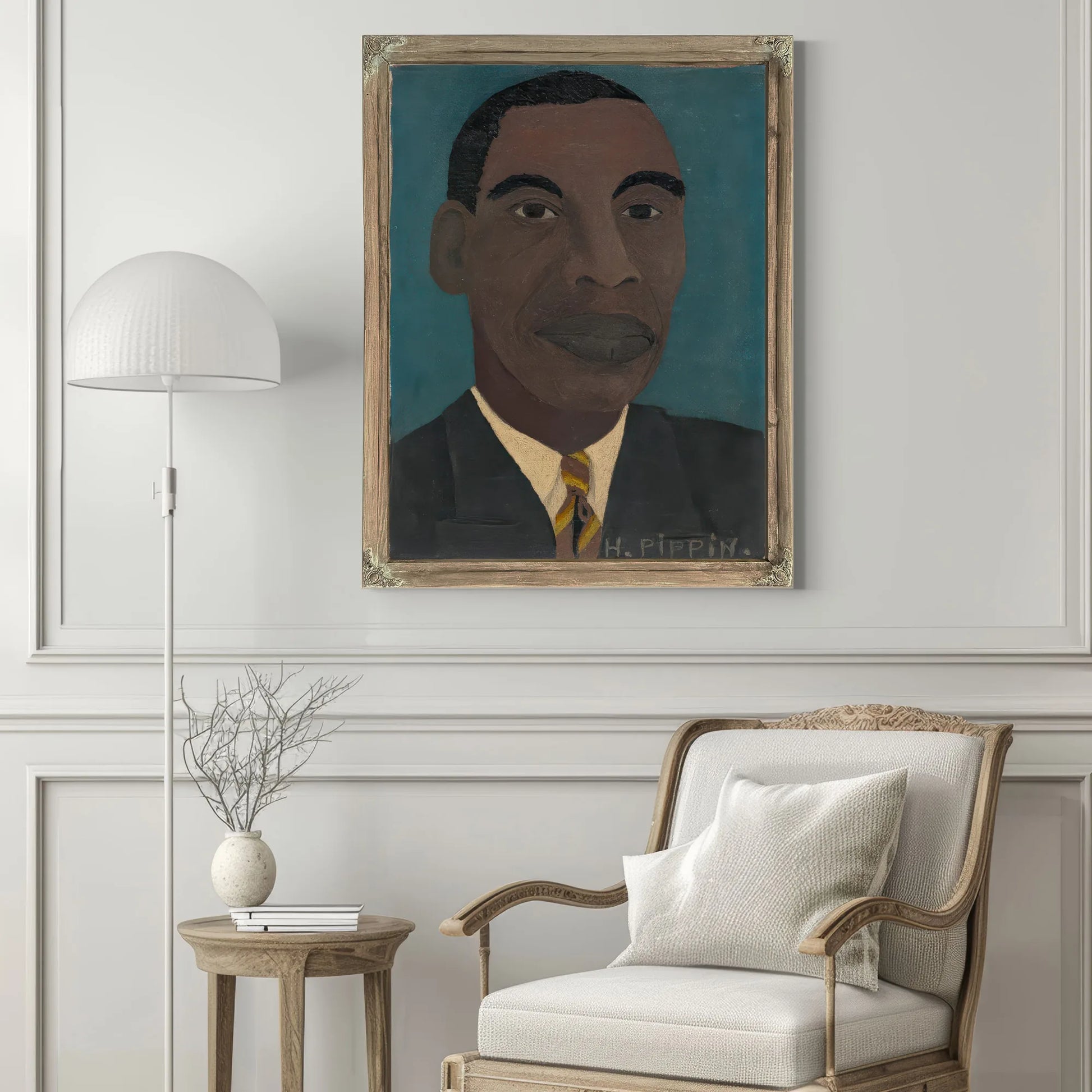 Self Portrait Ii by Horace Pippin Fine Art Print