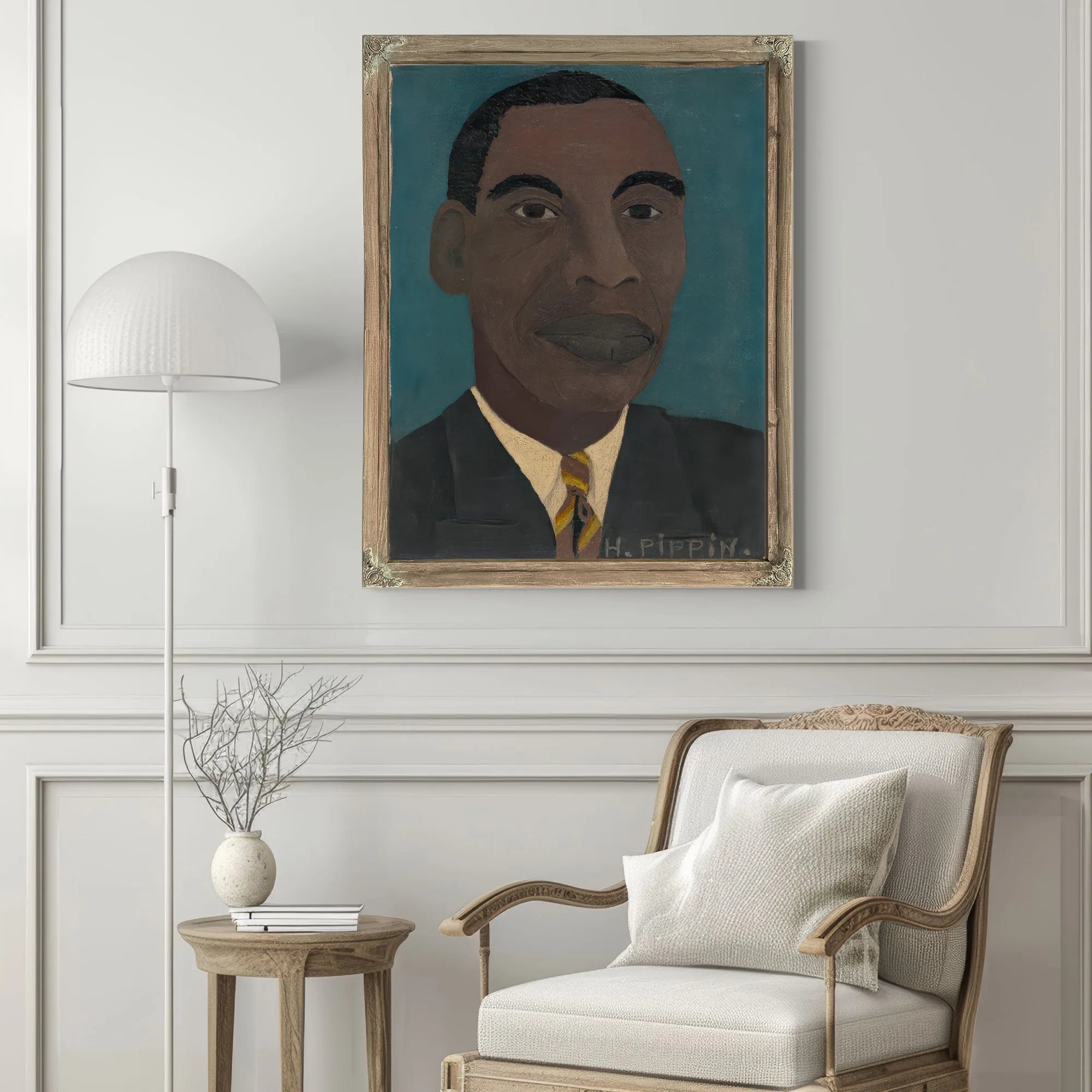 Self Portrait Ii by Horace Pippin Fine Art Print