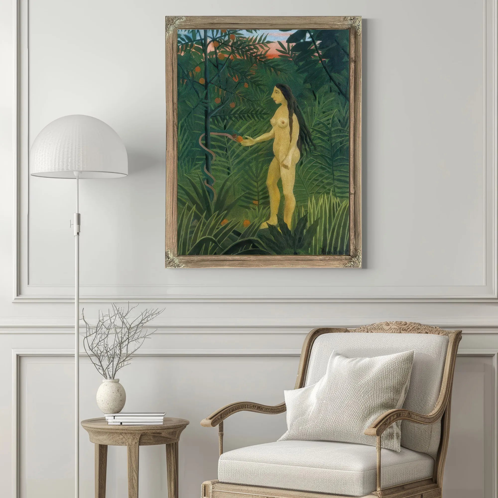 Eve About 1905 1907 By Henri Rousseau Fine Art Print