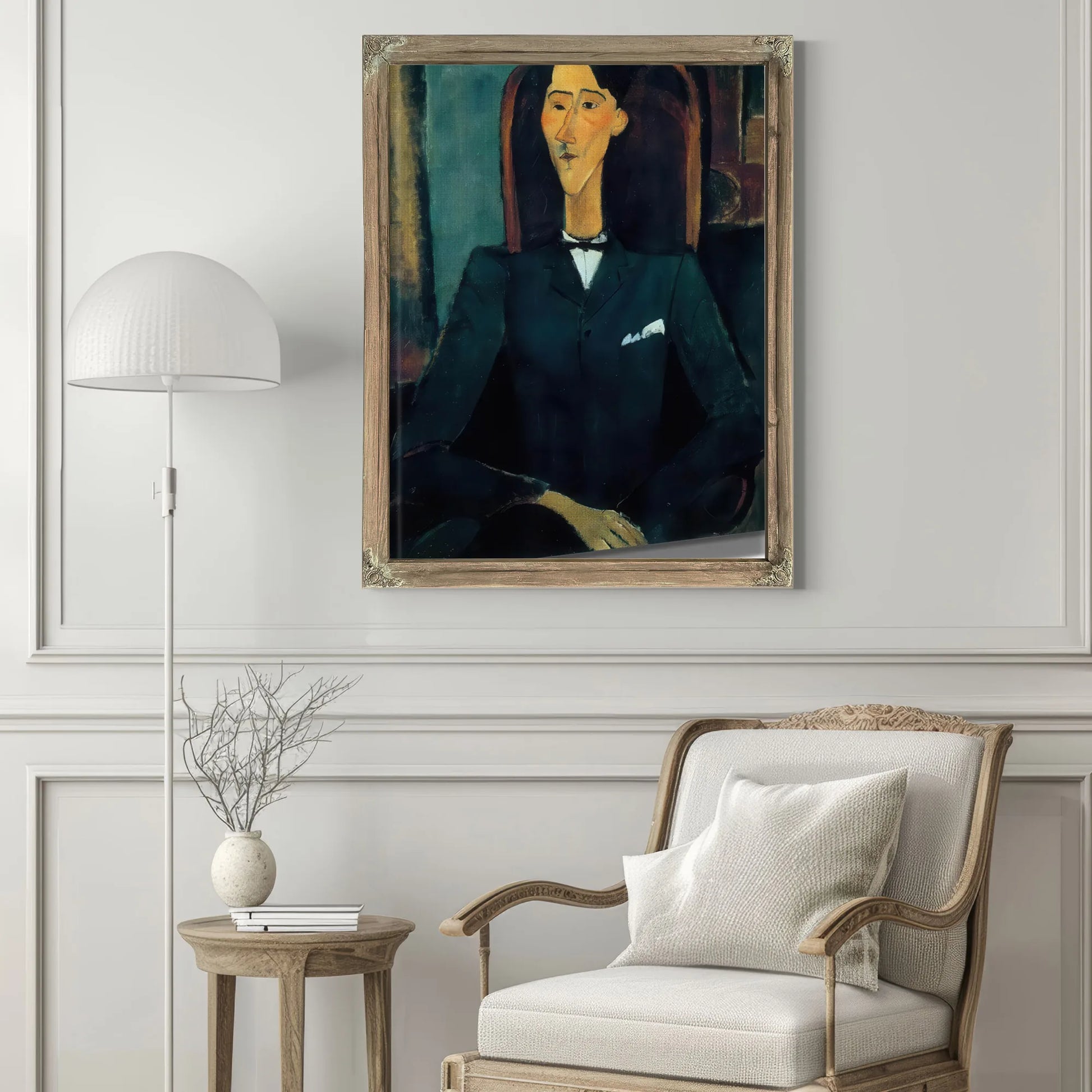 Portrait Of Jean Cocteau 1916 By Amedeo Modigliani Fine Art Print