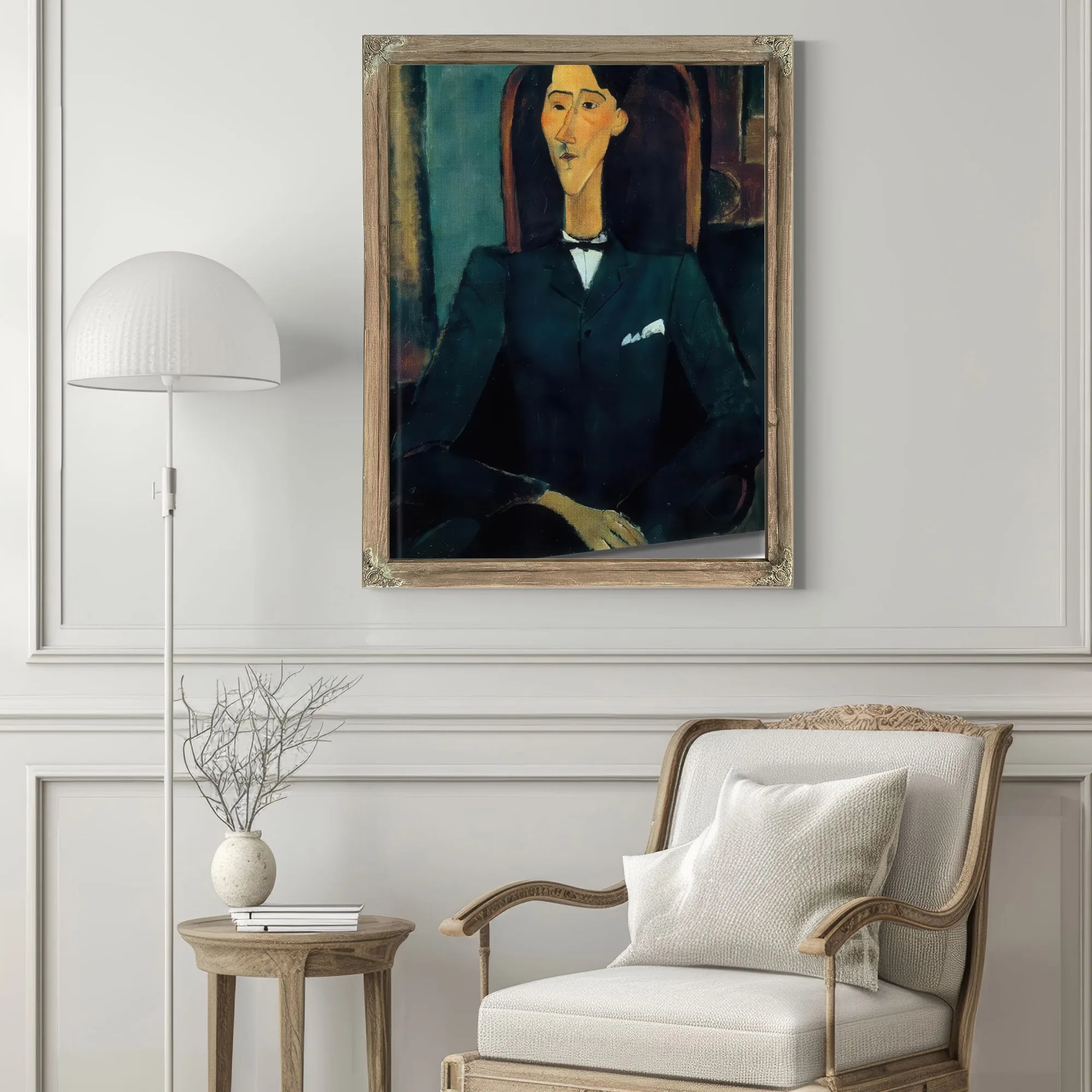 Portrait Of Jean Cocteau 1916 By Amedeo Modigliani Fine Art Print