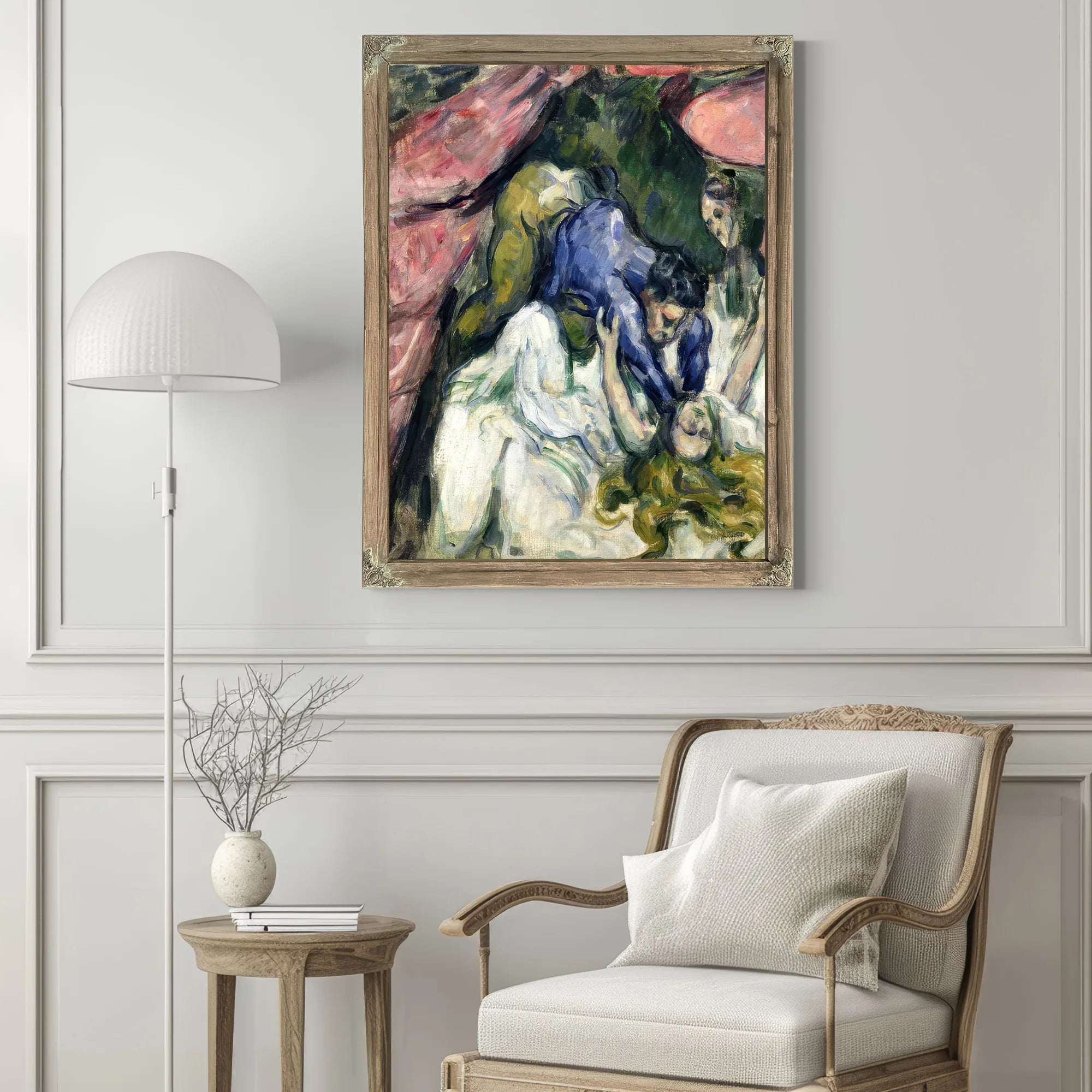 The Strangled Woman By Paul Cezanne Fine Art Print