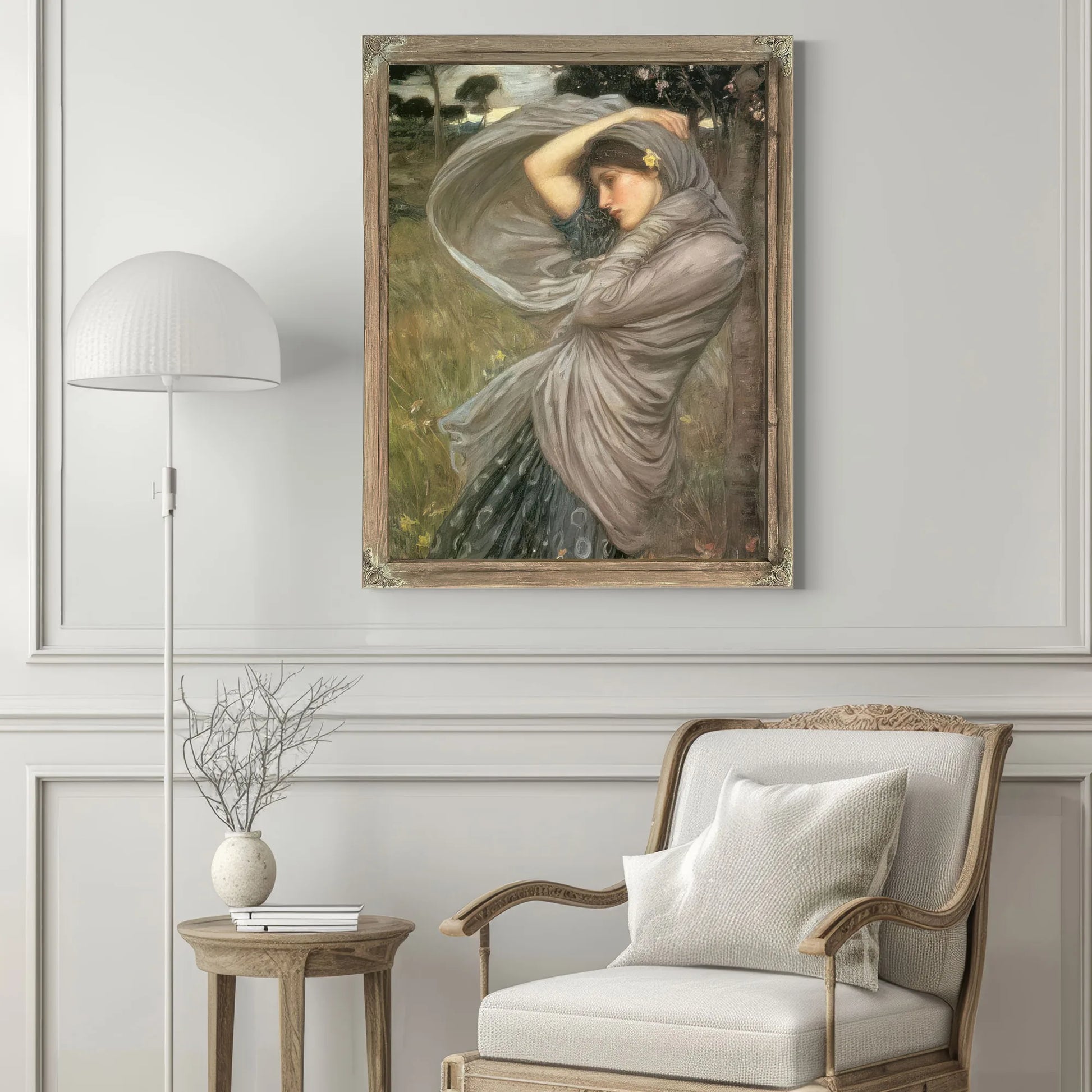 Boreas By John Waterhouse Fine Art Print