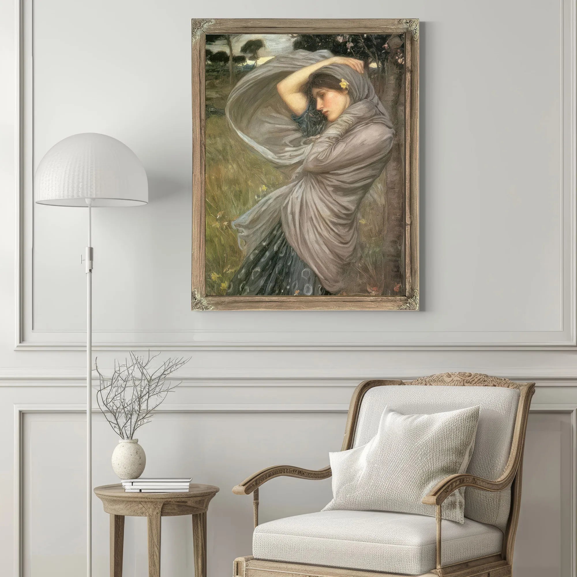 Boreas By John Waterhouse Fine Art Print
