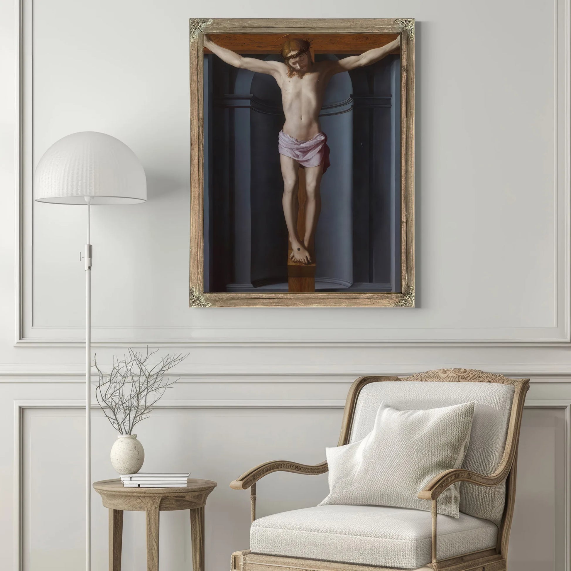 Crucified Christ 1545 145X115Cm Mannerism Musee Des Beaux Arts Jules Cheret By Agnolo Bronzino Fine Art Print