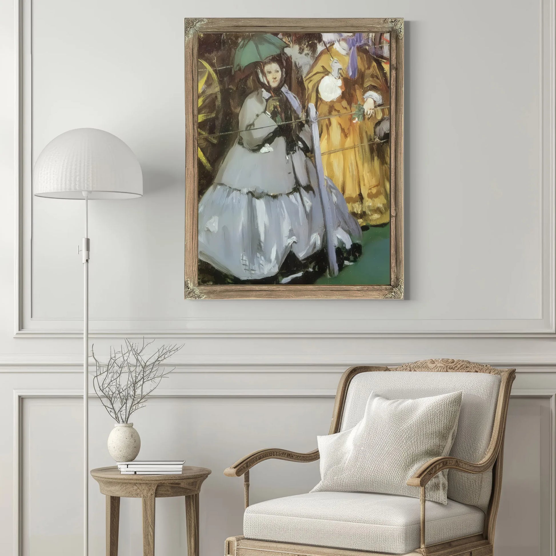At Longchamp Racecourse 1864 By Edouard Manet Fine Art Print