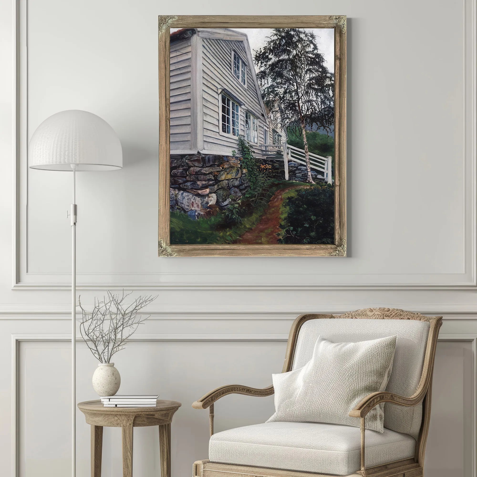 The Parsonage By Nicolai Astrup Fine Art Print