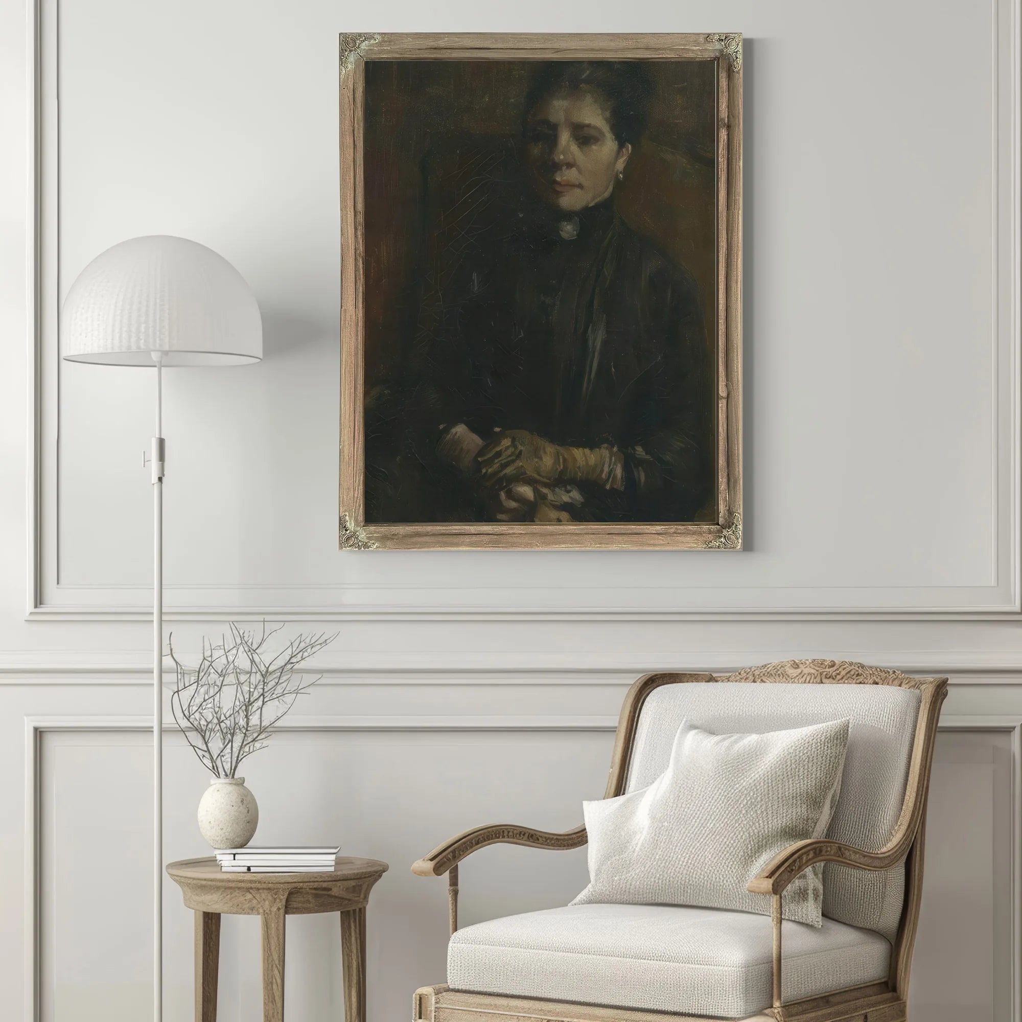 Portrait Of A Woman 2 By Vincent Van Gogh Fine Art Print