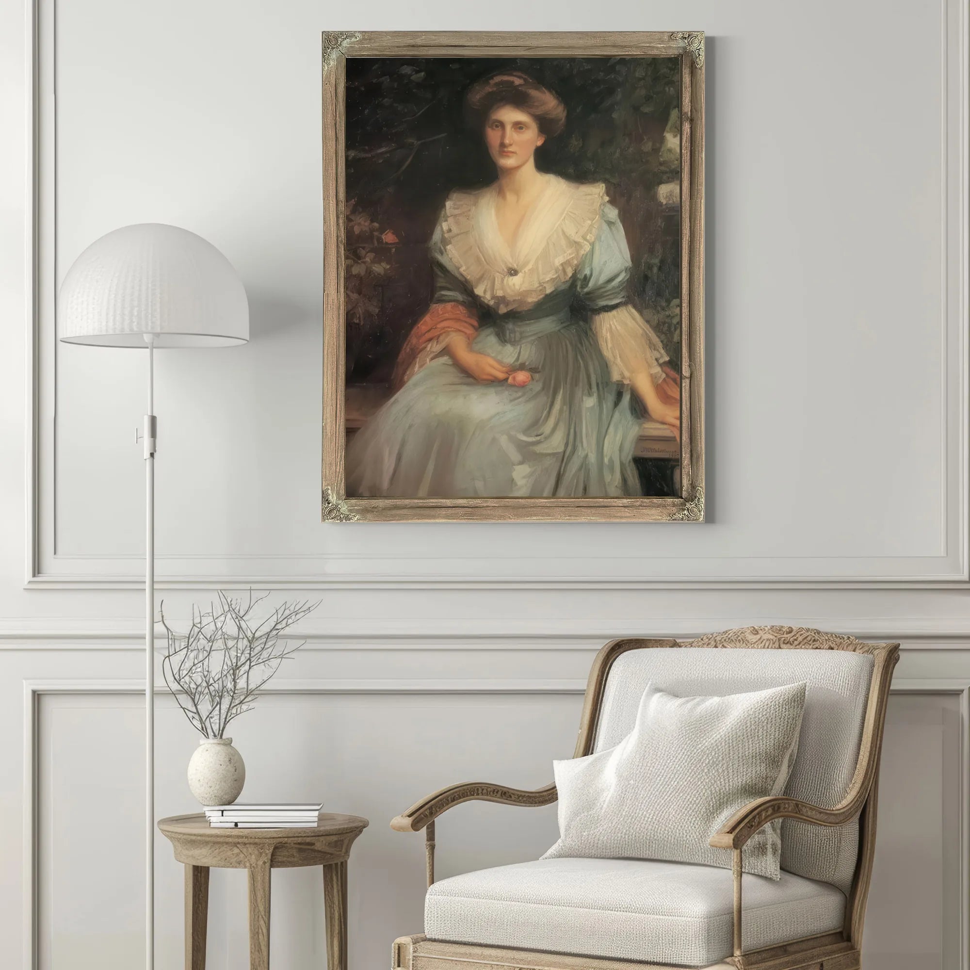 Lady Violet Henderson By John Waterhouse Fine Art Print