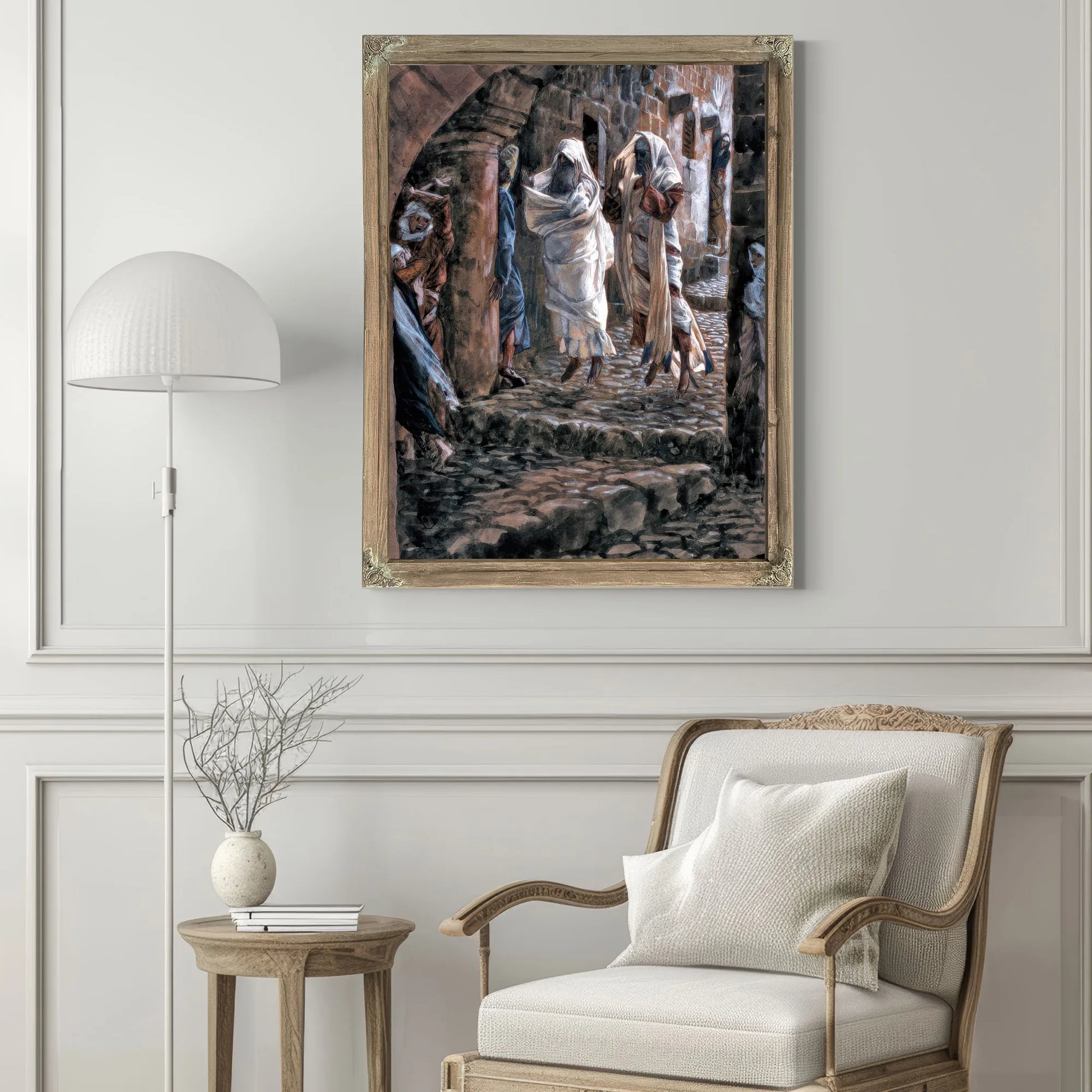 Apparitions Of The Dead In The Streets Of Jerusalem By James Tissot Fine Art Print