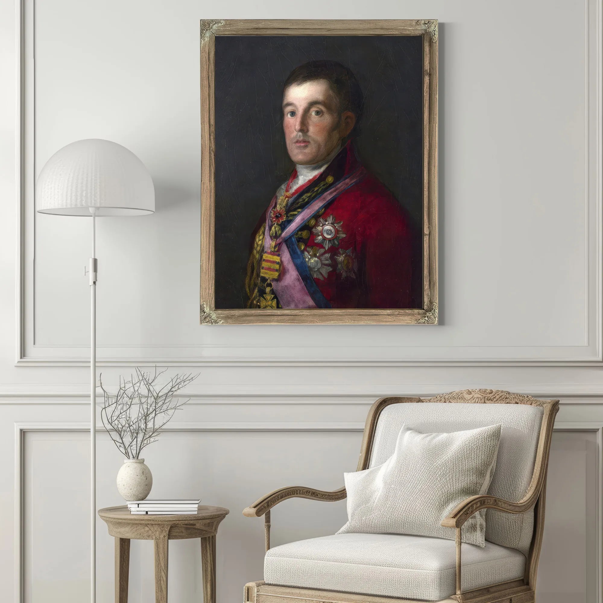 The Duke Of Wellington By Francisco De Goya Fine Art Print