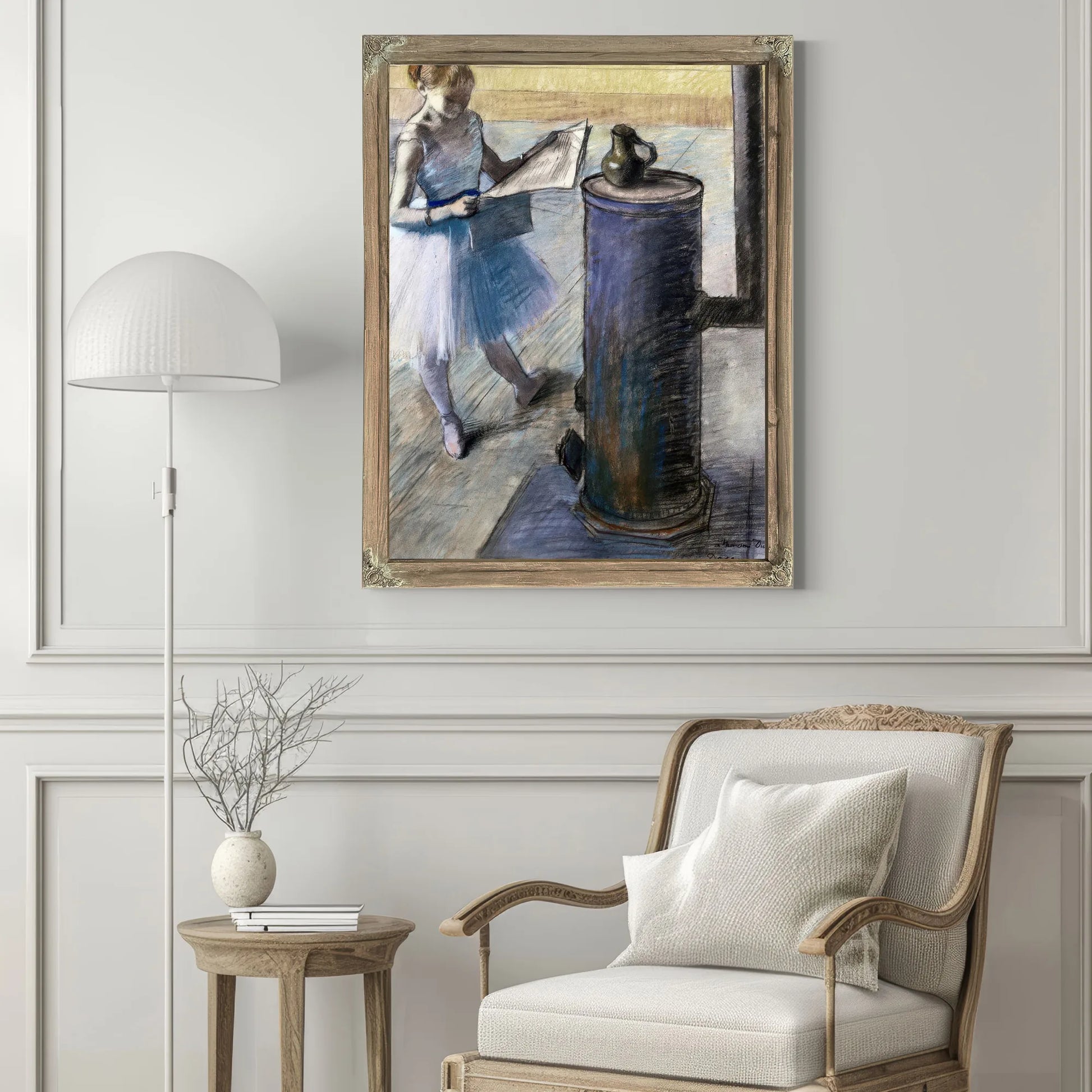 Dancer Resting By Edgar Degas Fine Art Print