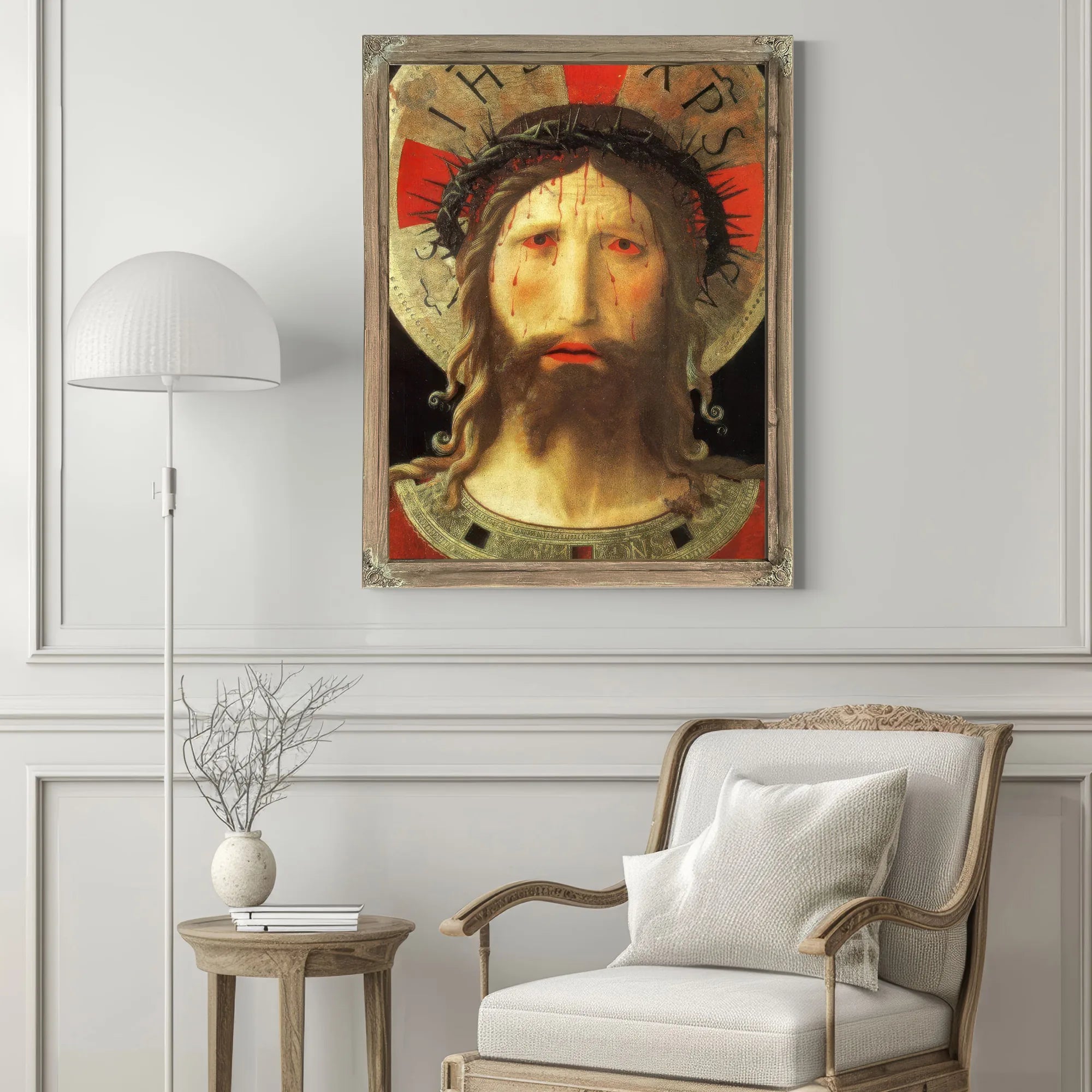 Christ Crowned With Thorns 1439 By Fra Angelico Fine Art Print