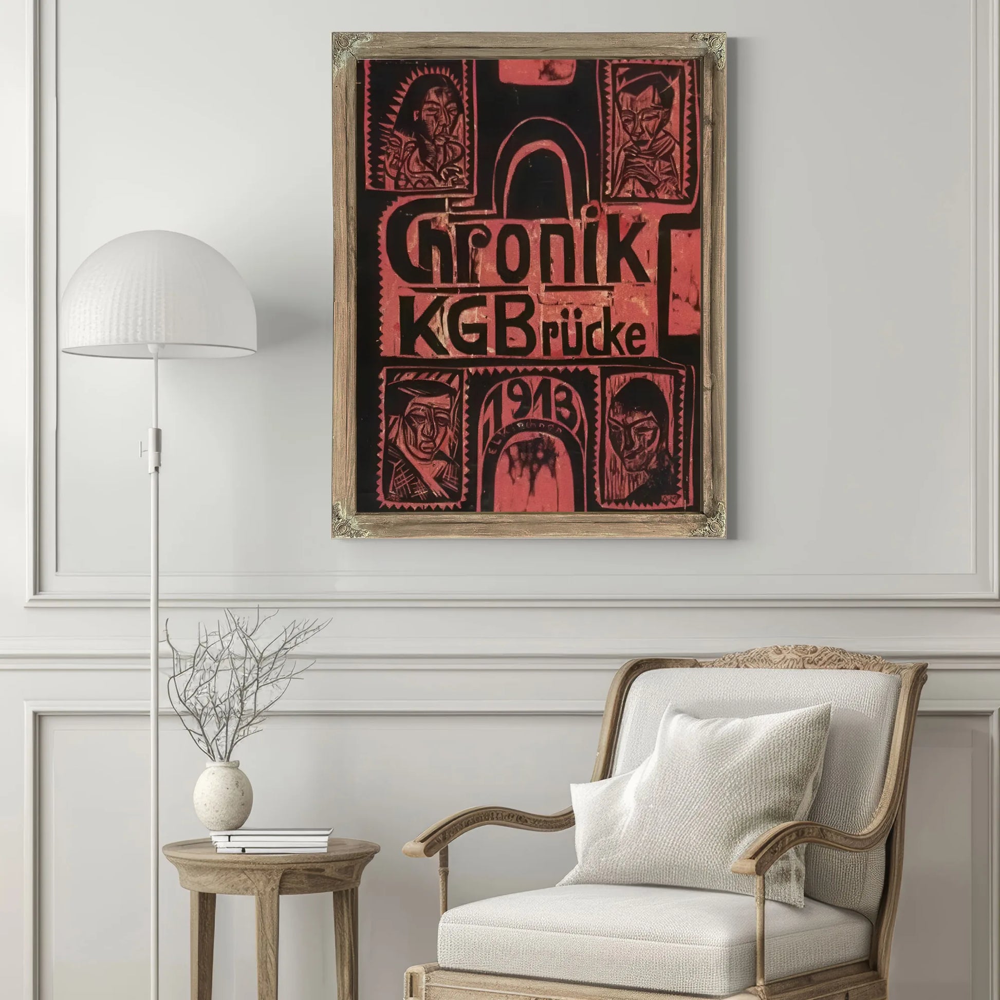 Chronicle Of The Brucke Artists Group By Ernst Ludwig Kirchner Fine Art Print