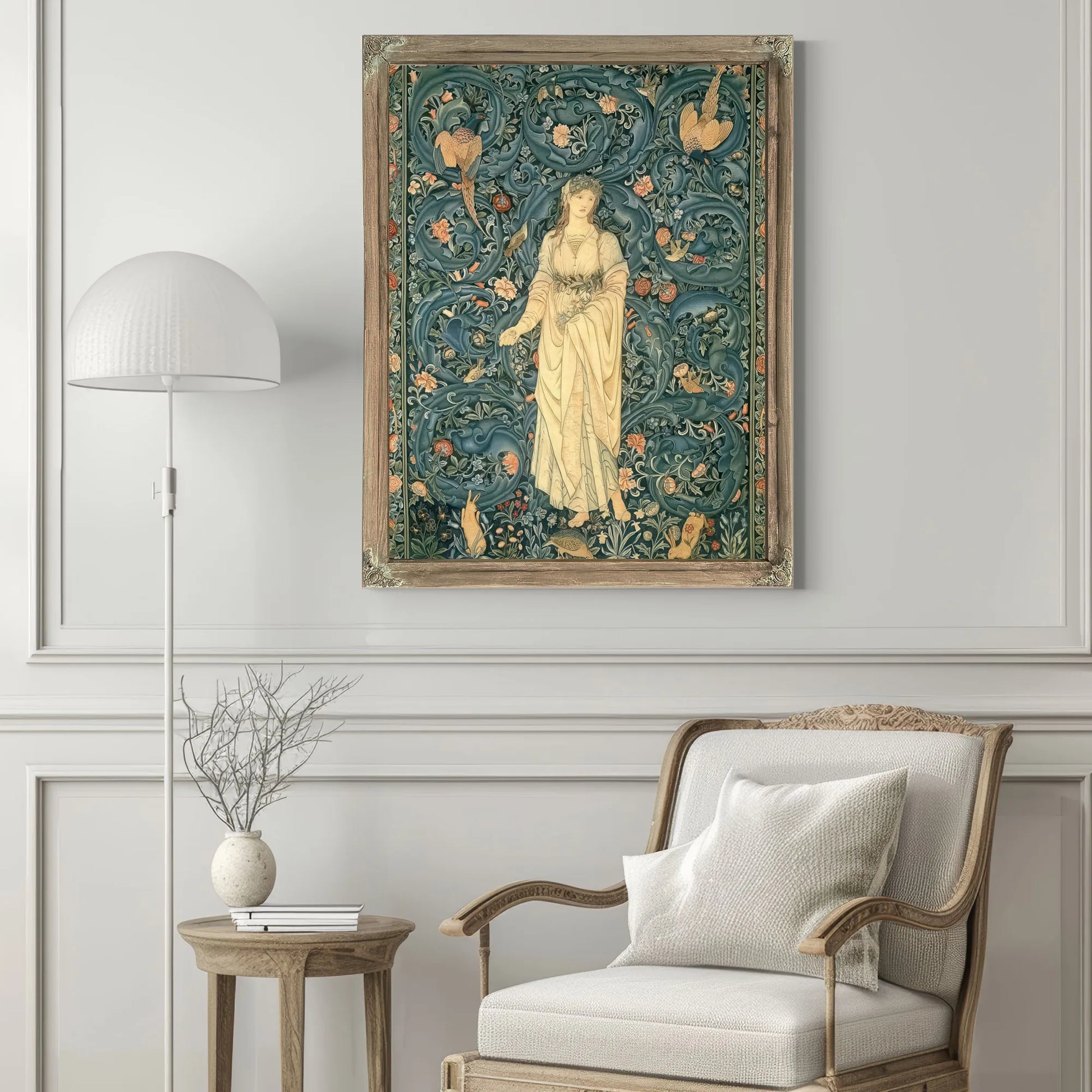 Flora By William Morris Fine Art Print