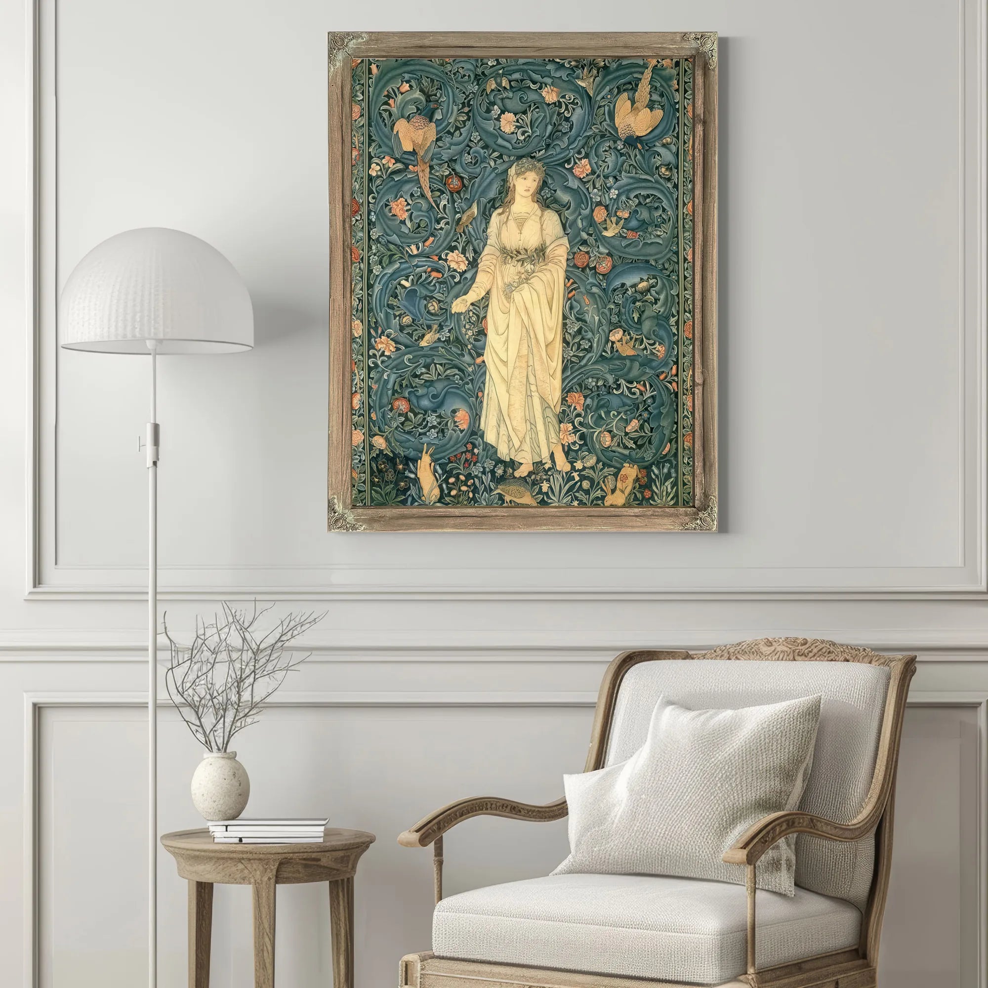 Flora By William Morris Fine Art Print
