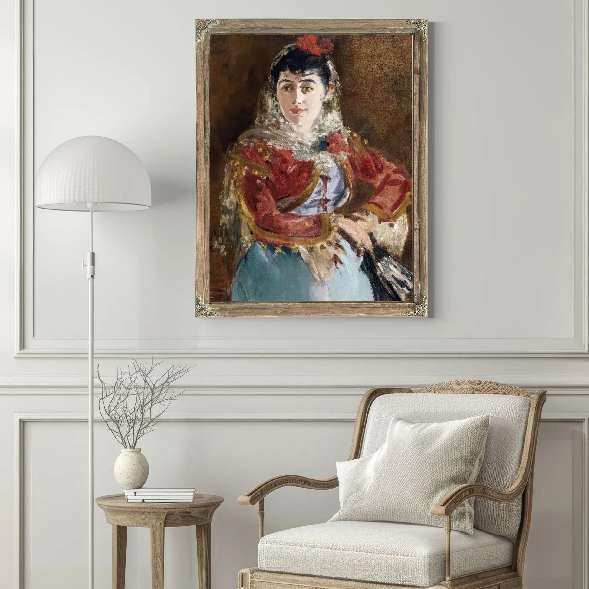 Portrait Of Emilie Ambre In The Role Of Carmen By Edouard Manet Fine Art Print
