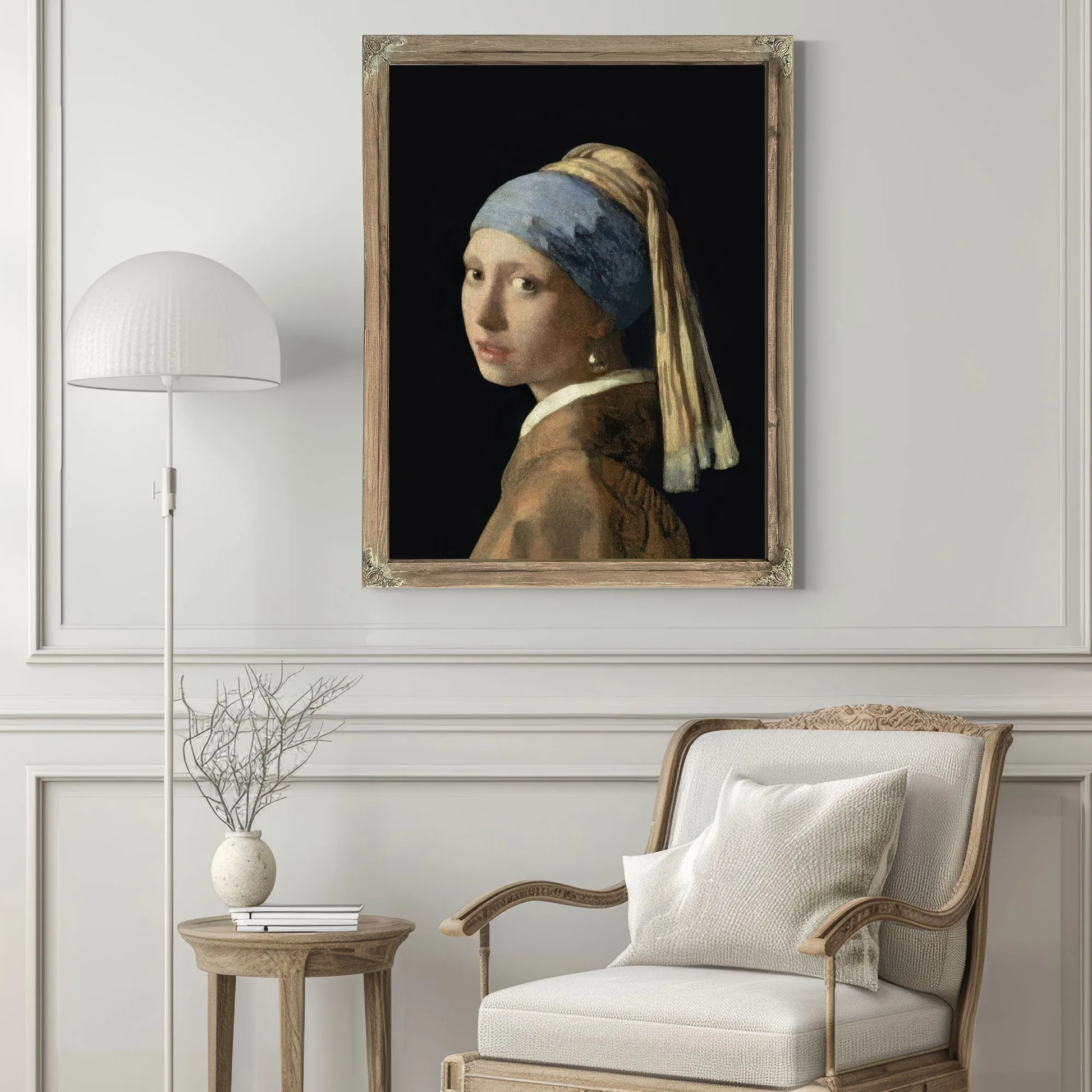 Girl With A Pearl Earring By Johannes Vermeer Fine Art Print