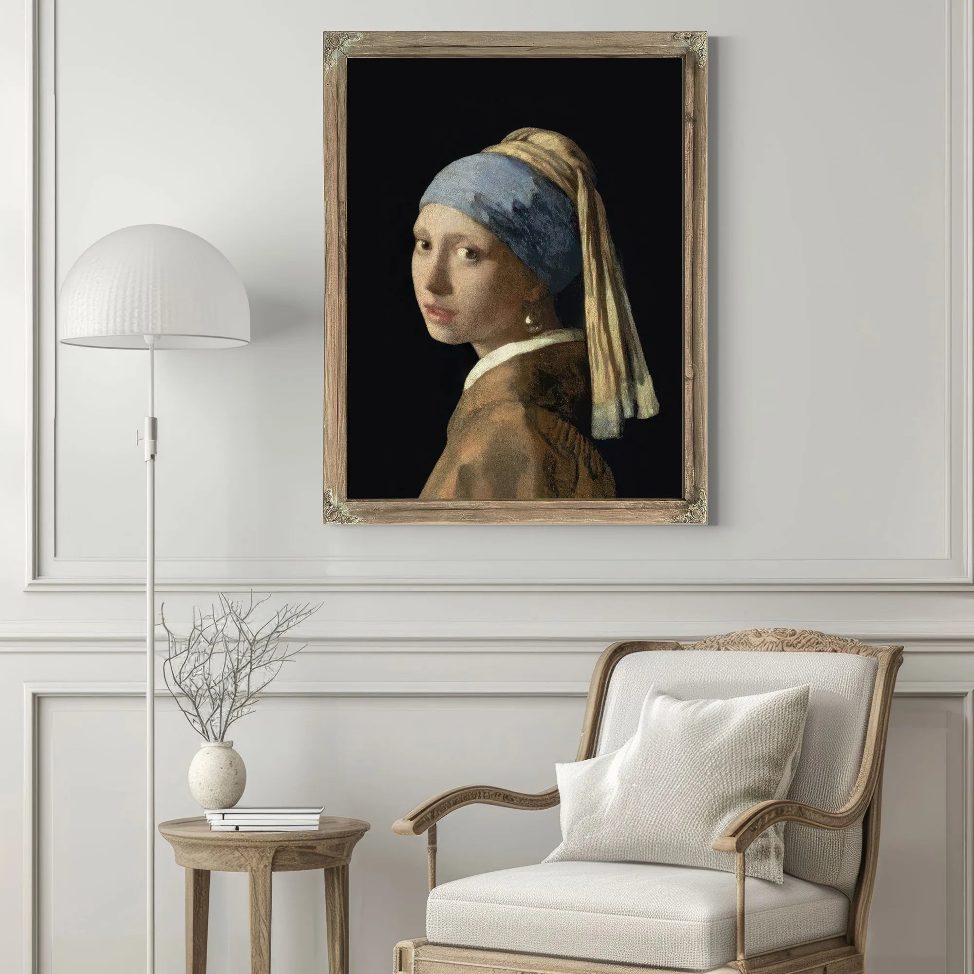 Girl With A Pearl Earring By Johannes Vermeer Fine Art Print