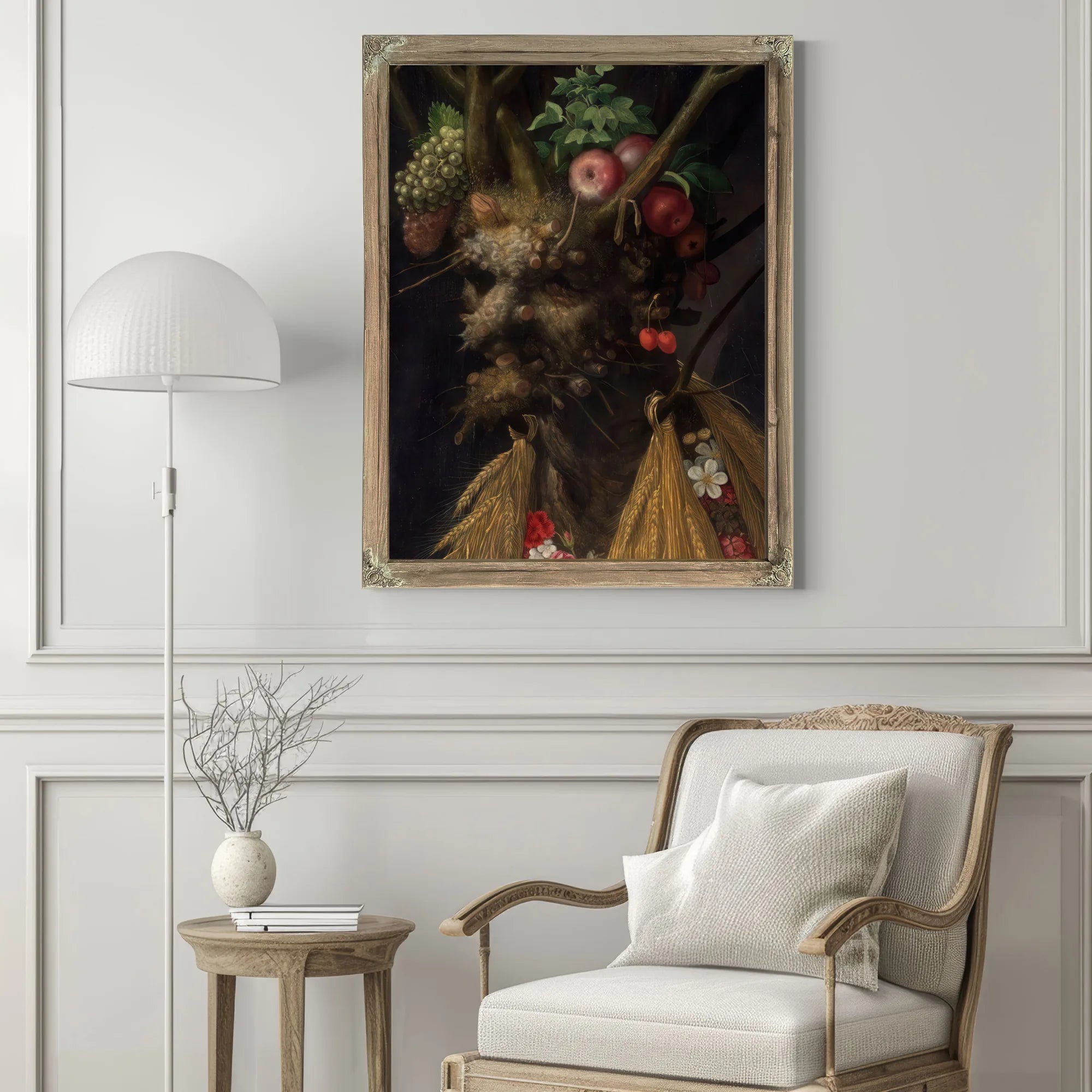 Four Seasons In One Head 1590 By Giuseppe Arcimboldo Fine Art Print