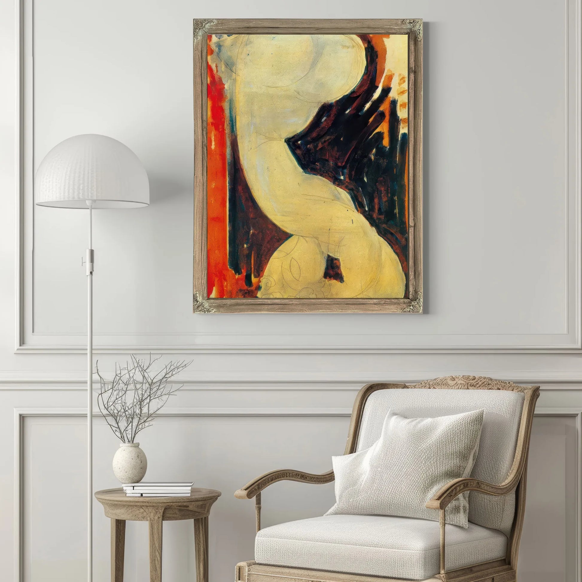Caryatid 191314 By Amedeo Modigliani Fine Art Print