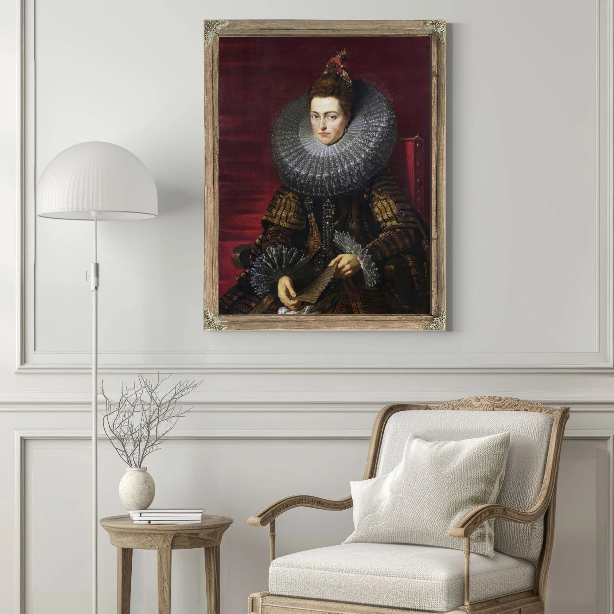 Infanta Isabella Clara Eugenia Regent Of The Netherlands By Peter Paul Rubens Fine Art Print