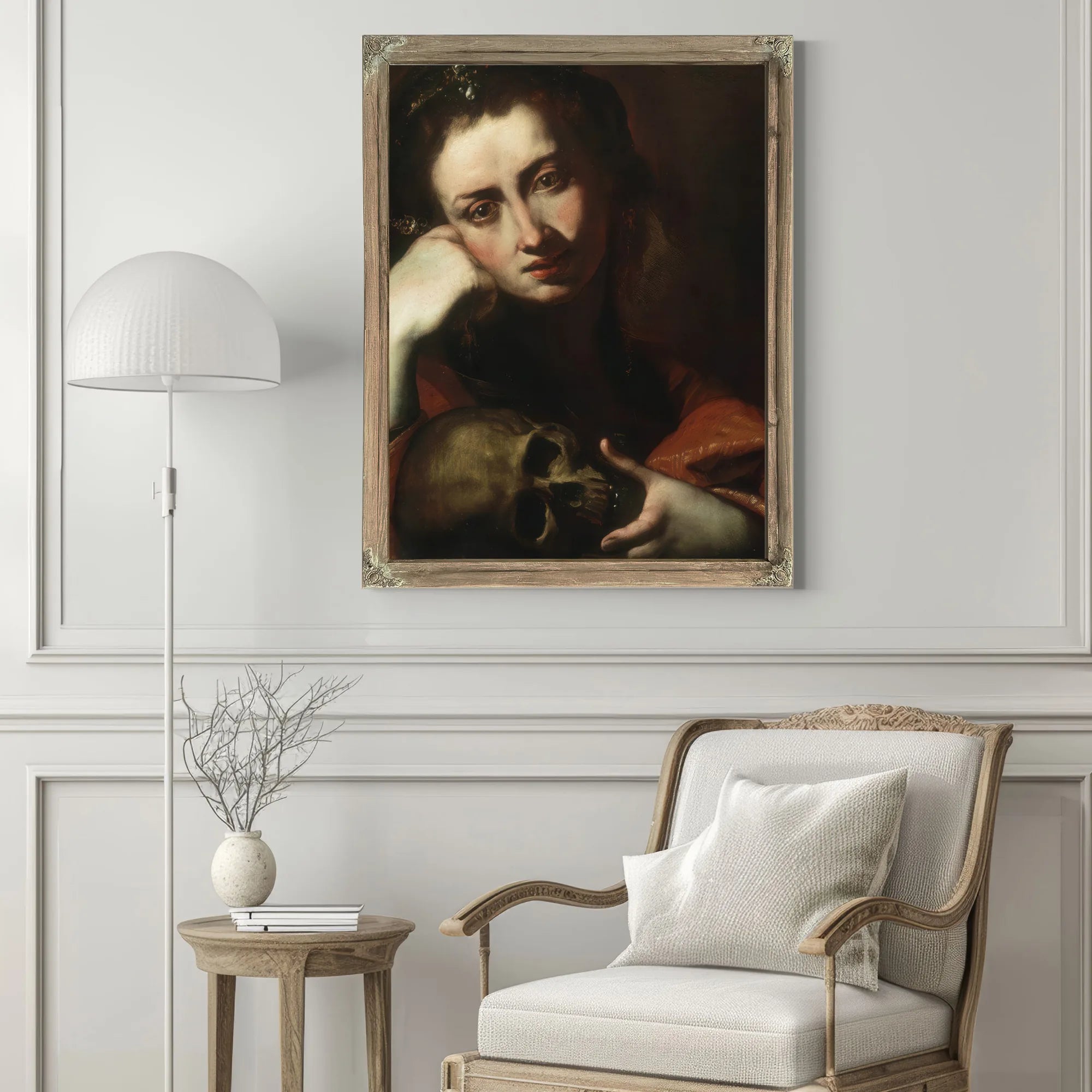 The Penitent Magdalene By Jusepe De Ribera Fine Art Print