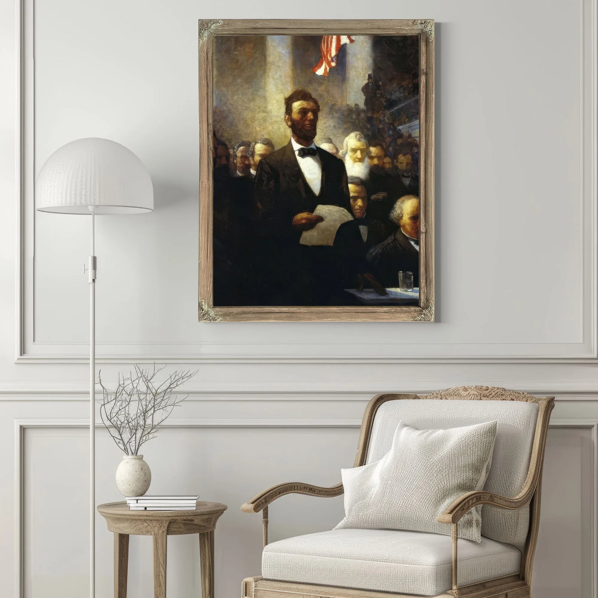Lincoln By NC Wyeth Fine Art Print