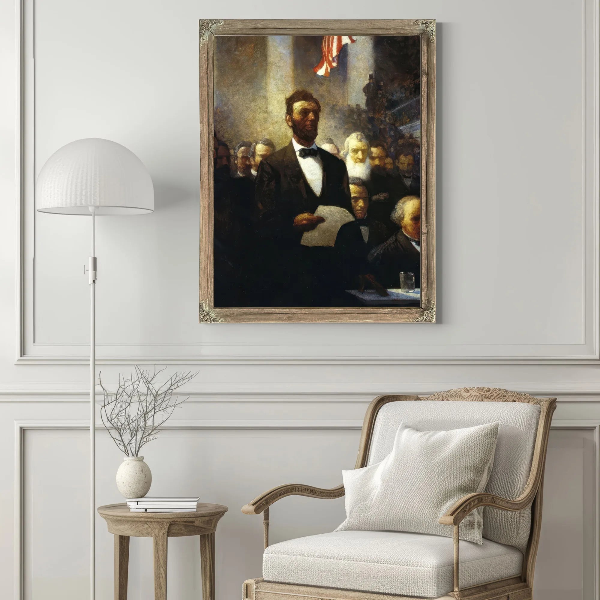 Lincoln By NC Wyeth Fine Art Print