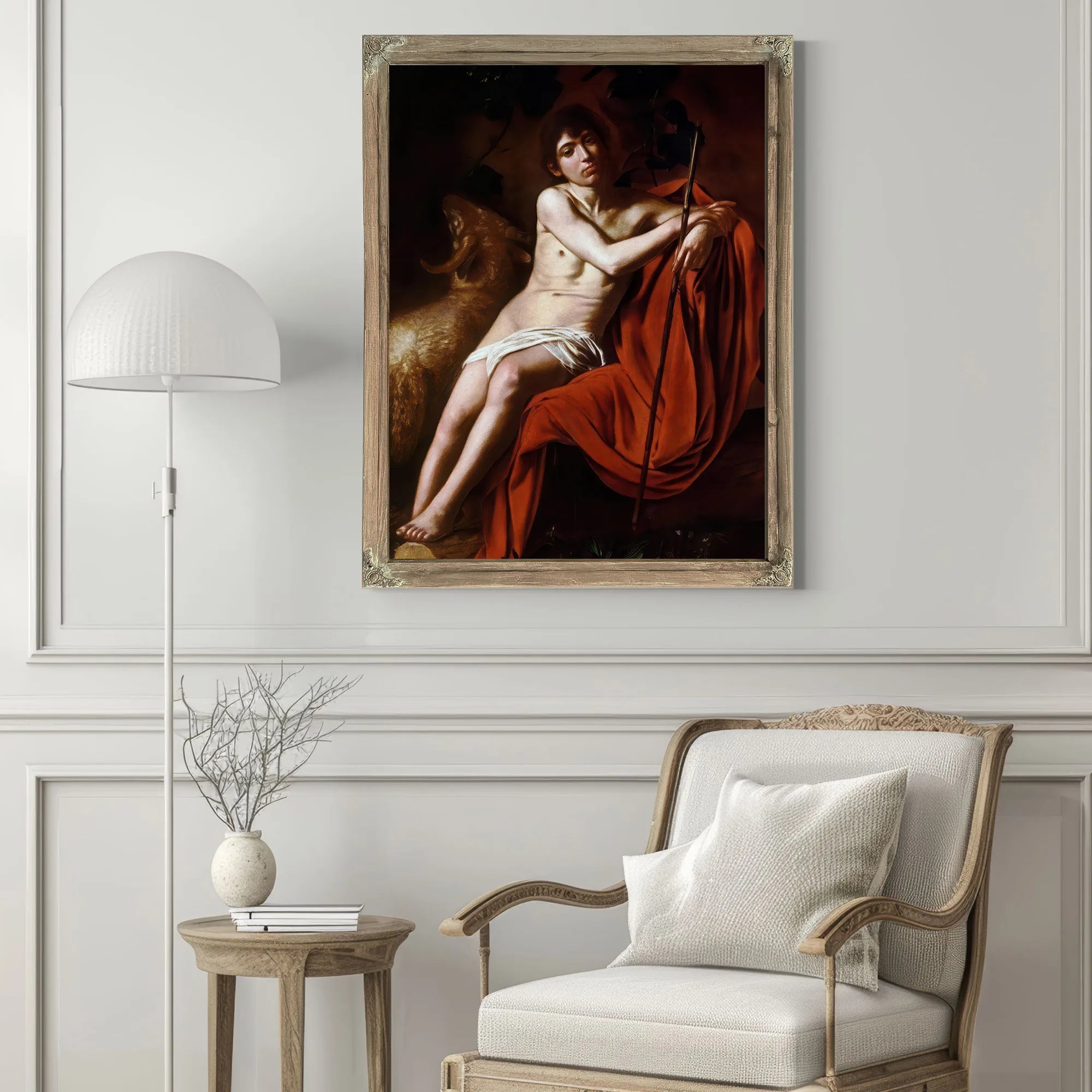 John The Baptist 1610 By Caravaggio Fine Art Print