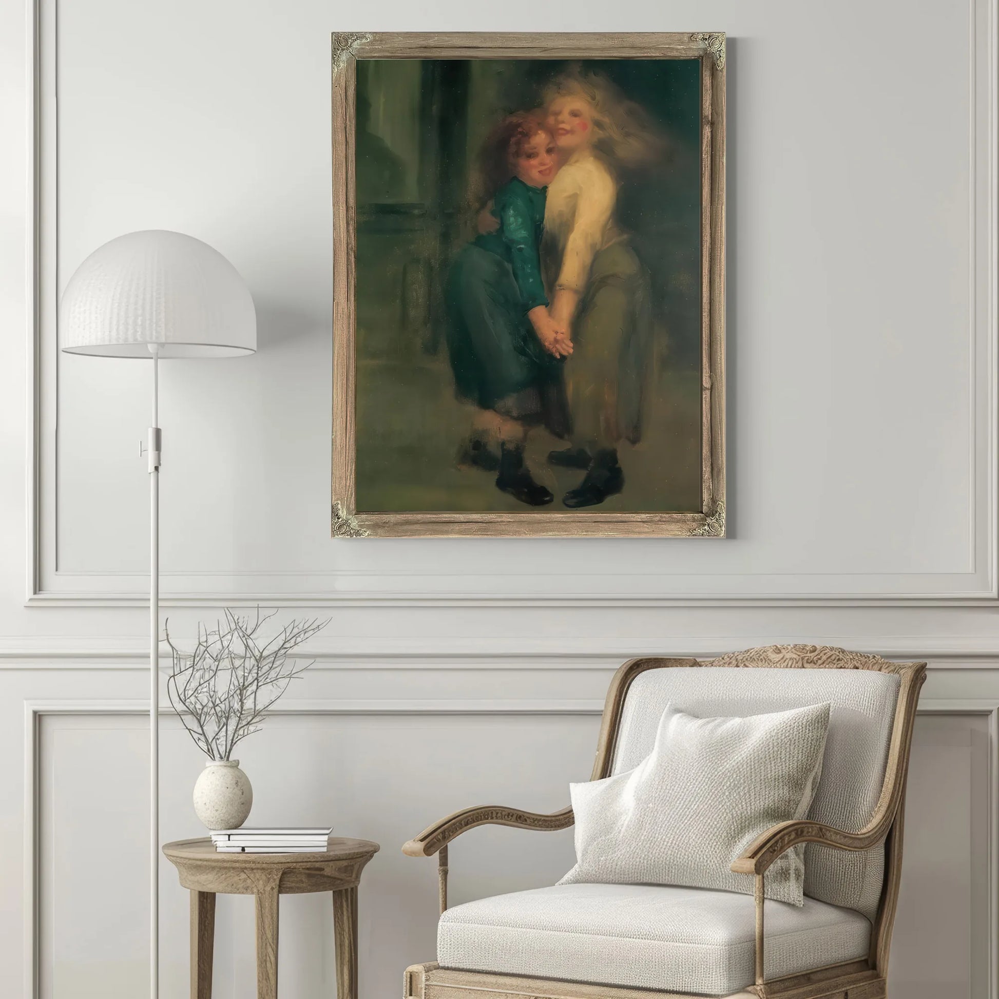 The Spielers By George Luks Fine Art Print