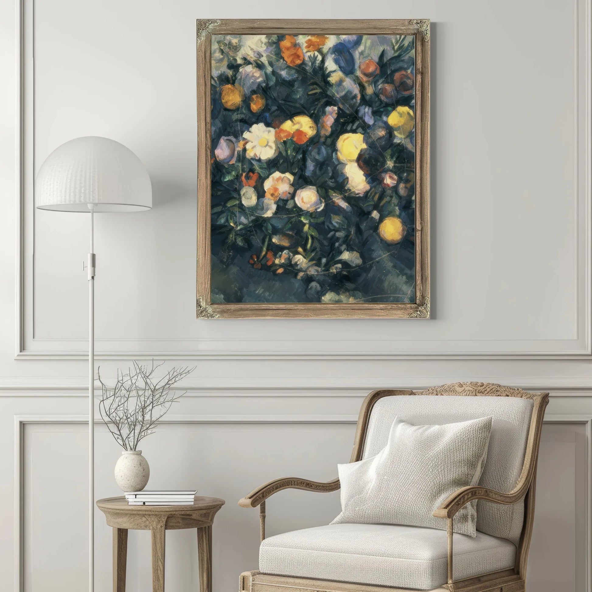 Vase Of Flowers 1 By Paul Cezanne Fine Art Print