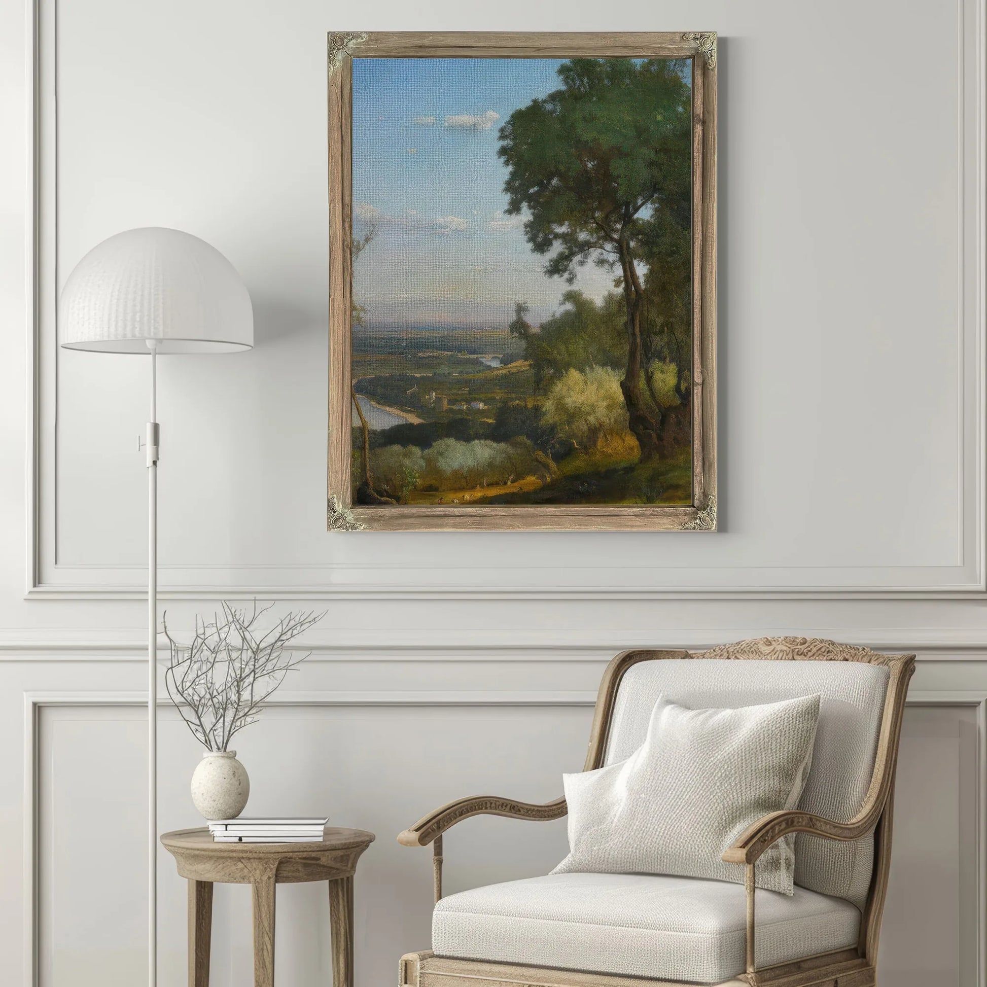 Perugia (Near Perugia) By George Inness Fine Art Print